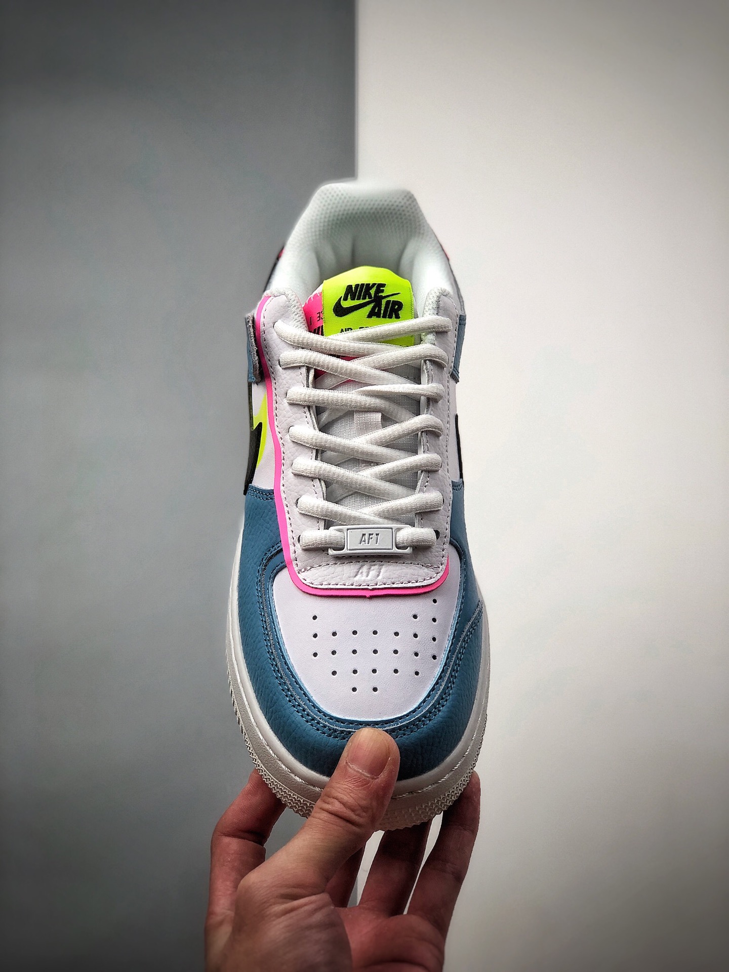 180   Nike Air Force 1 Shadow 全新少女系解构主义设计马卡龙 CU8591-101