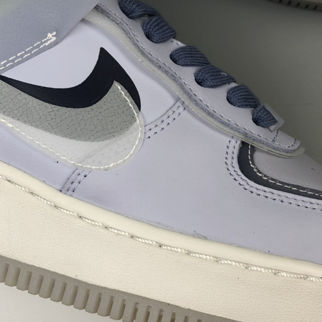200 Nike Air Force 1 Shadow 空军一号轻量增高低帮百搭板鞋”拼接马卡龙” CK6561-001