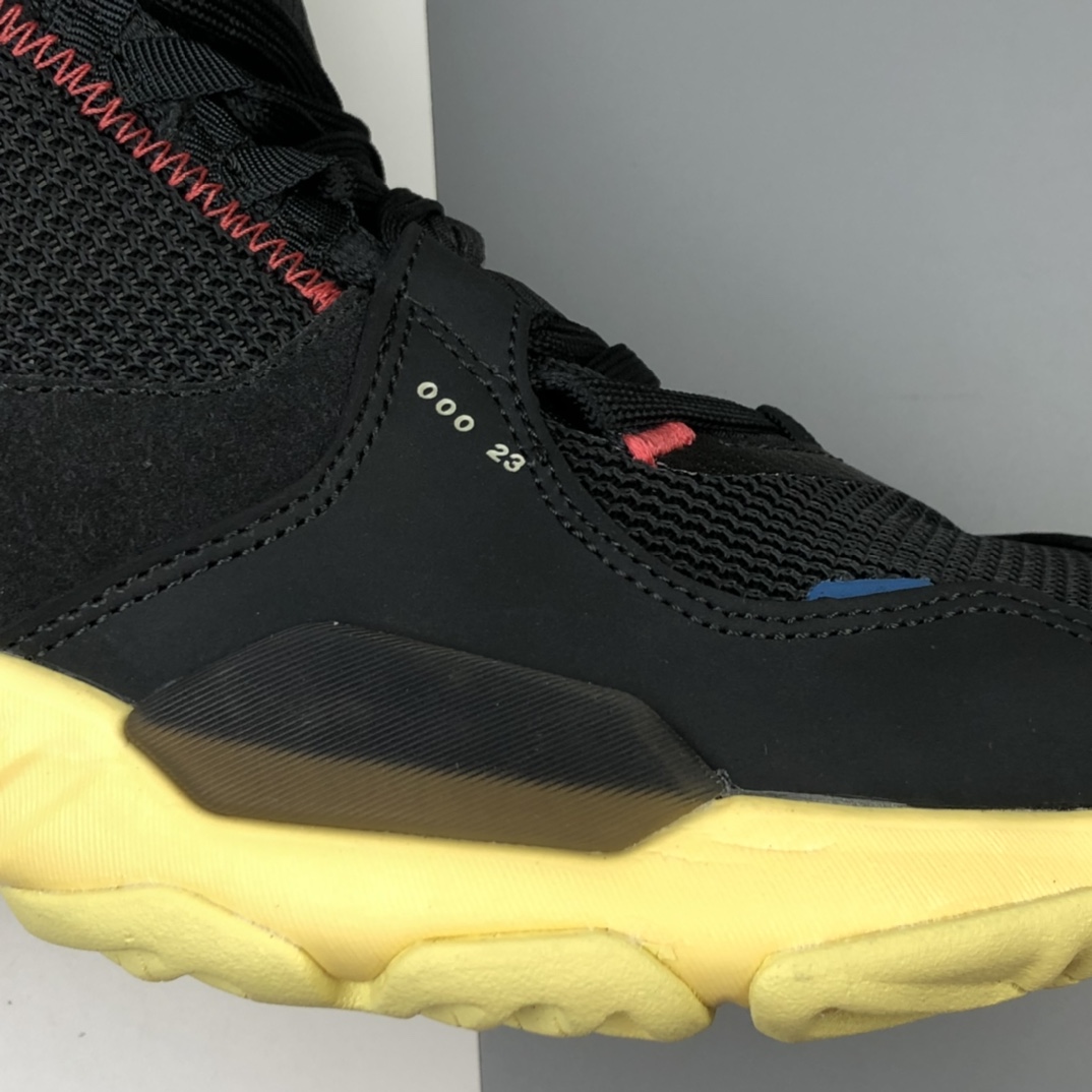 460 洛杉矶知名店铺Union LA x Air Jordan Delta React Mid”Off Noir”“黑蓝红棕黄”乔丹运动慢跑鞋 DA1951-001