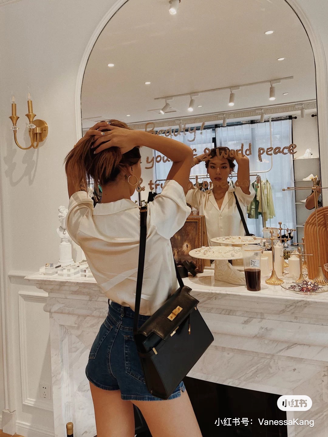 Ysl 𝑴𝒂𝒏𝒉𝒂𝒕𝒕𝒂𝒏 29CM曼哈顿法棍包 579271黑色牙签纹金扣