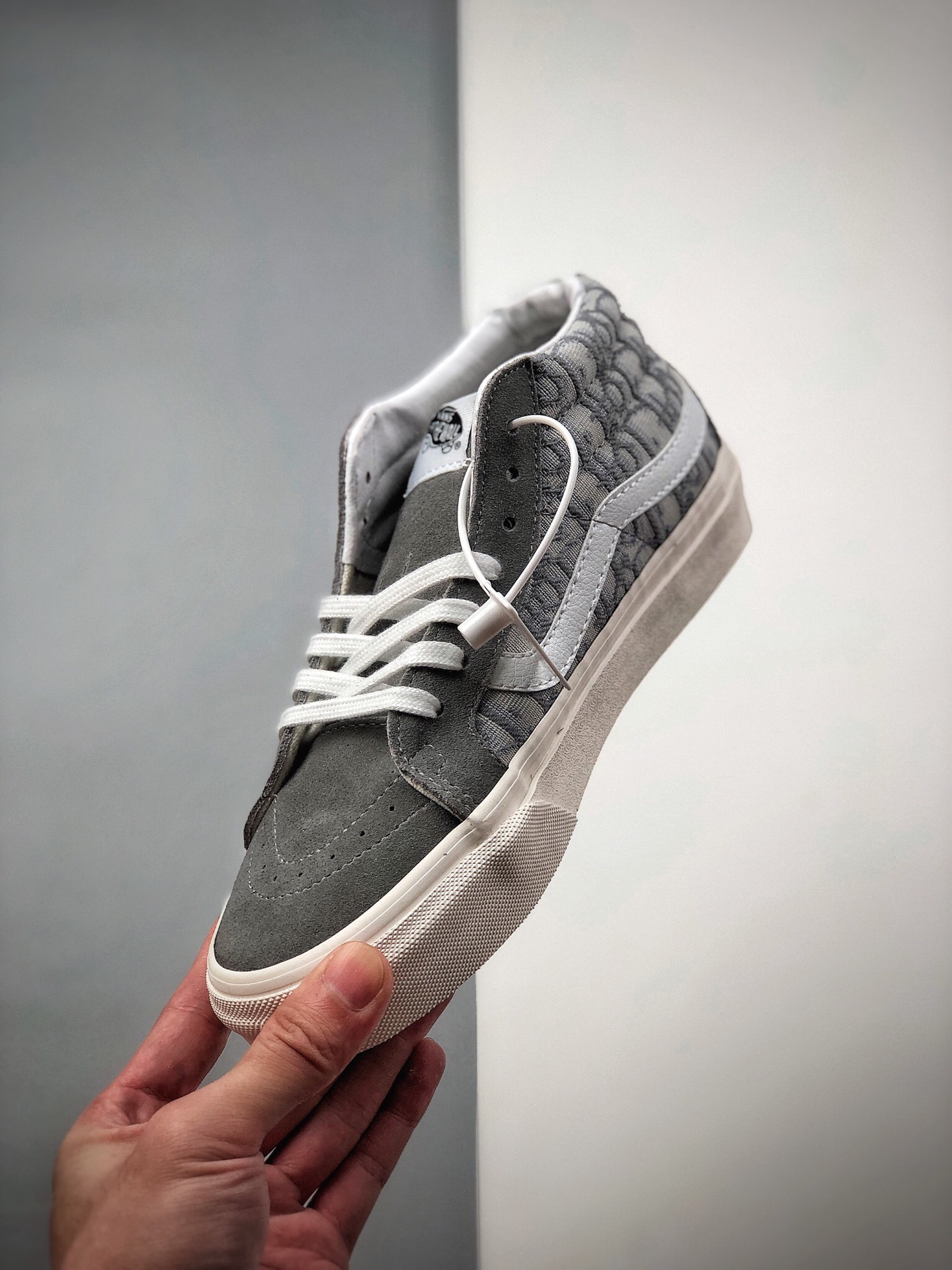 150  Dior x Vans Style 36 Decon SF“黑浅灰刺绣CD重影”万斯迪奥联名