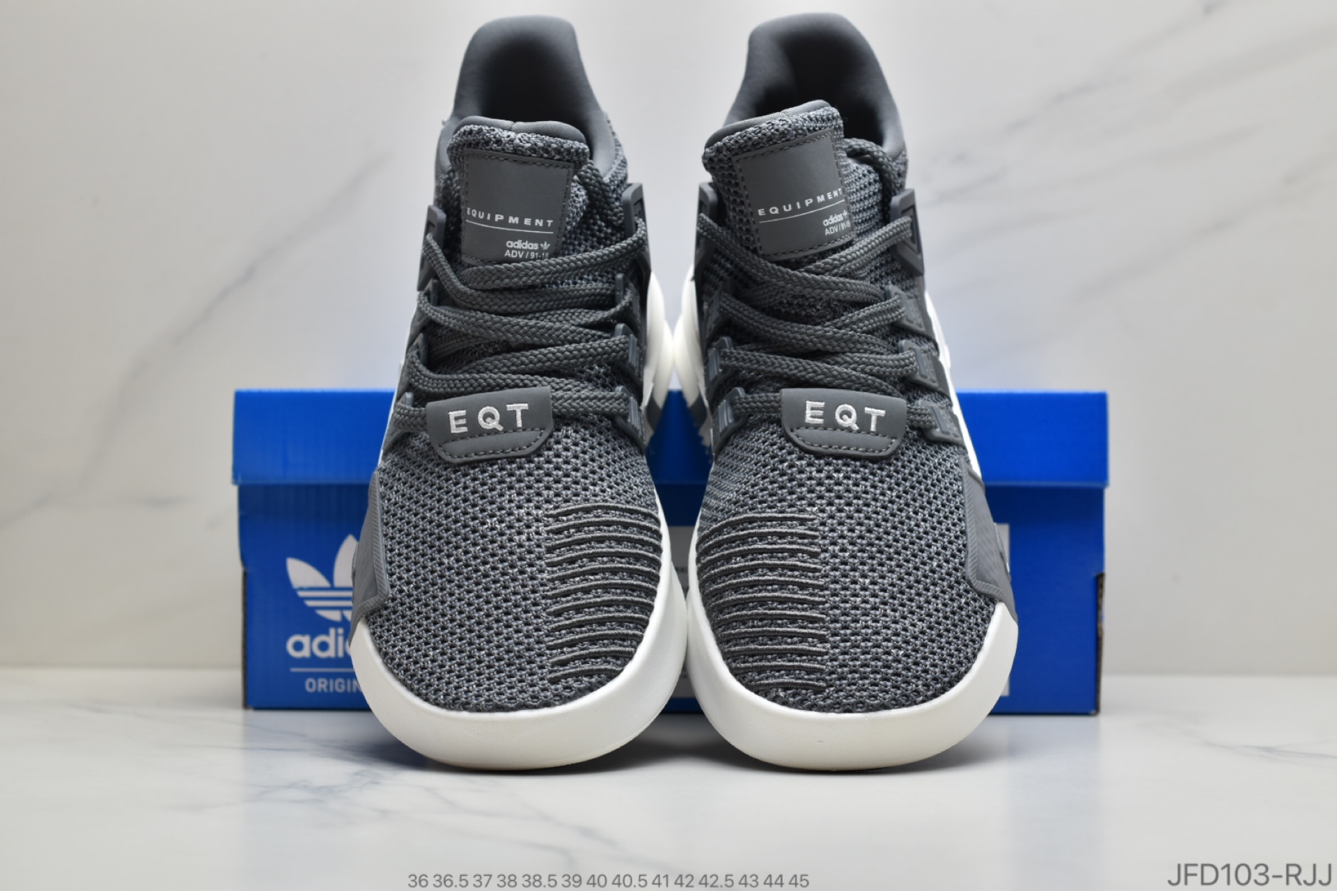 170 公司级三叶草adidas EQT BASK ADV支撑者系列 针织轻便复古慢跑鞋EE5050