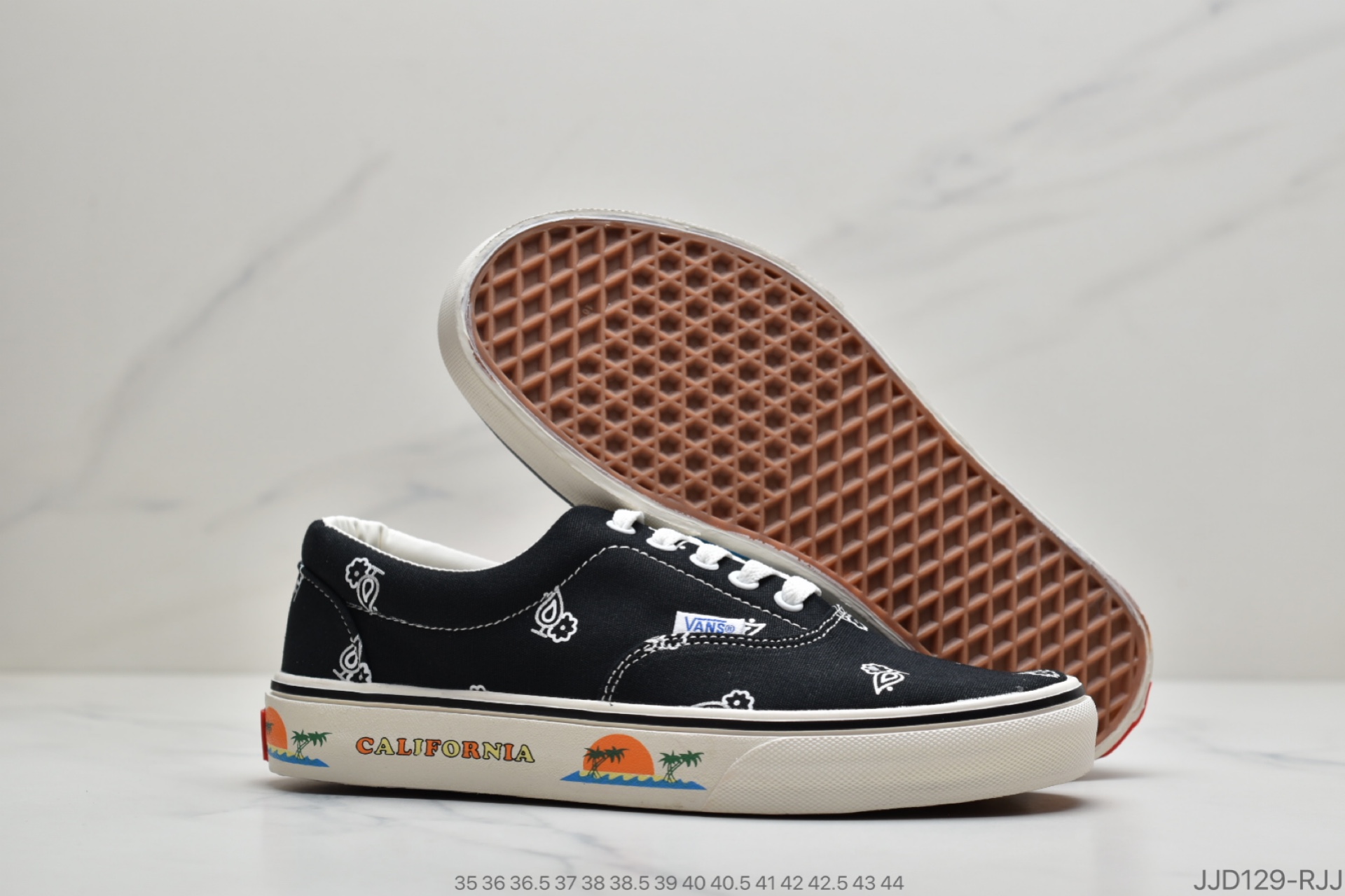 130 公司级 万斯 Vans Vault Era VIt LX 落日余晖 安娜海姆 腰果花