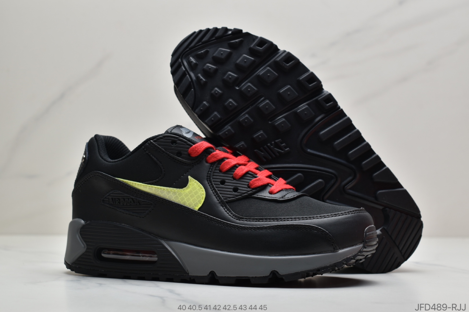 170 公司级耐克 NIKE AIR Max90 气垫 气垫复古跑鞋Nike Air Max90 Essential CW1408-001