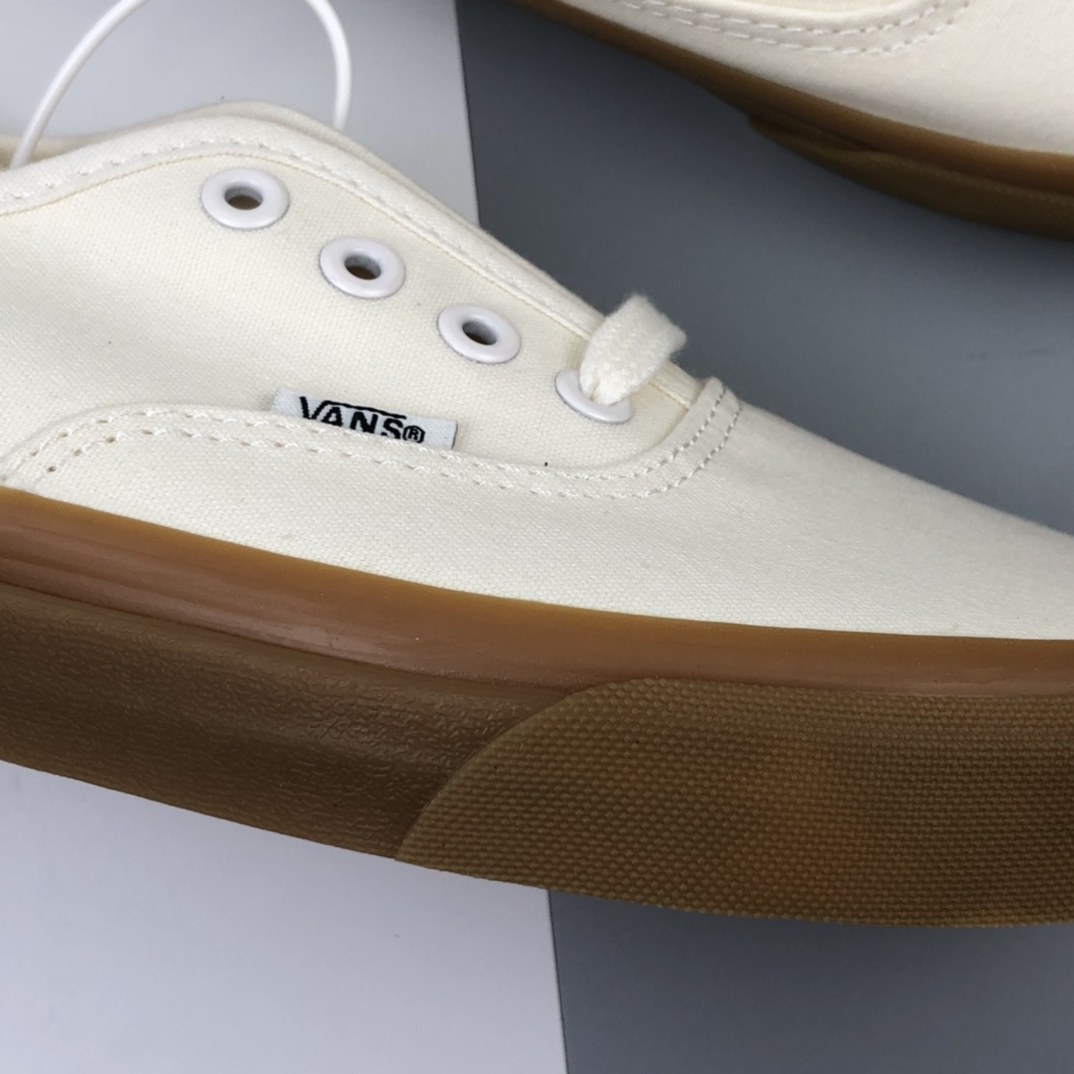 140 Vans Authentic Lx 半月包头生胶底米白帆布滑板鞋 VN0A2Z5L18G