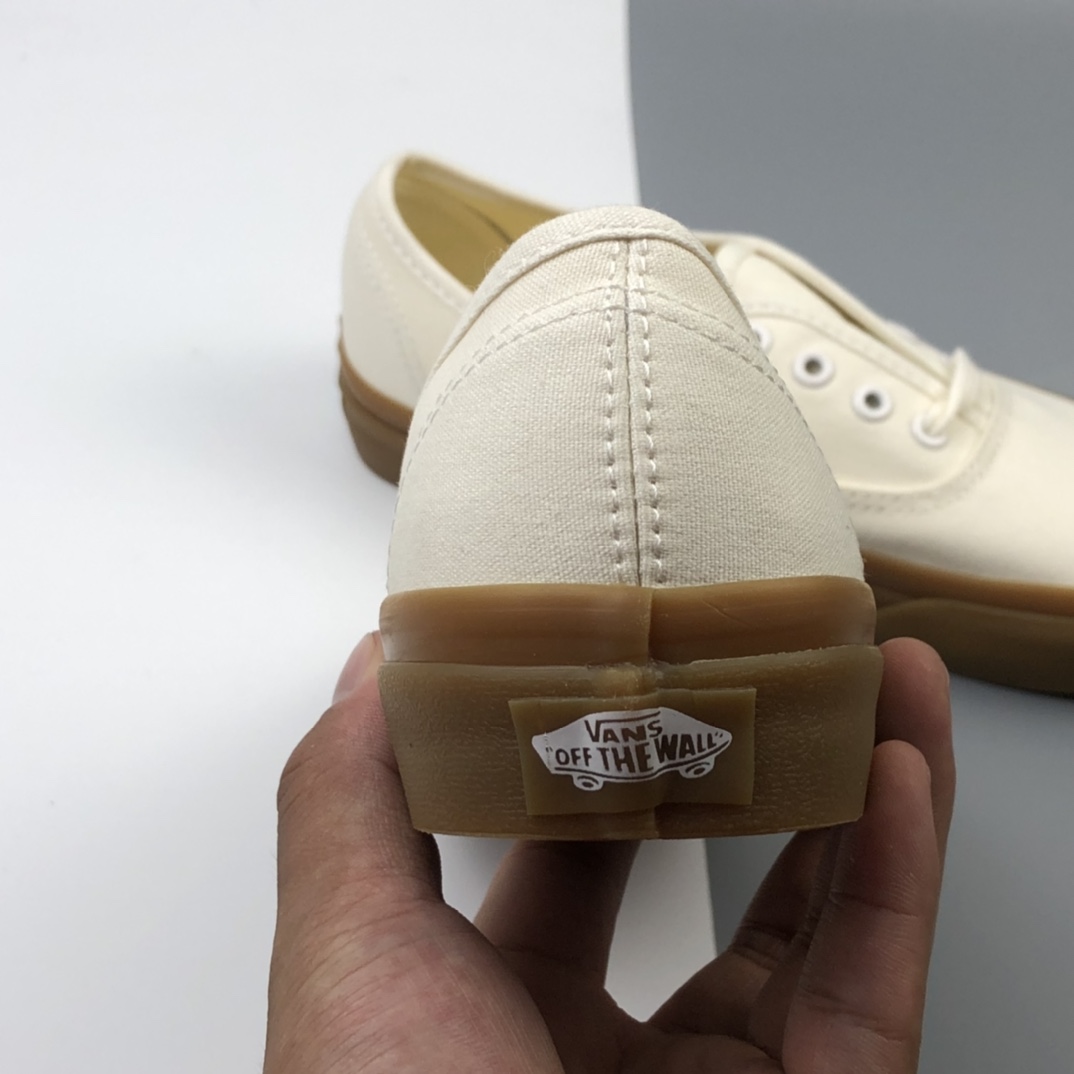 140 Vans Authentic Lx 半月包头生胶底米白帆布滑板鞋 VN0A2Z5L18G