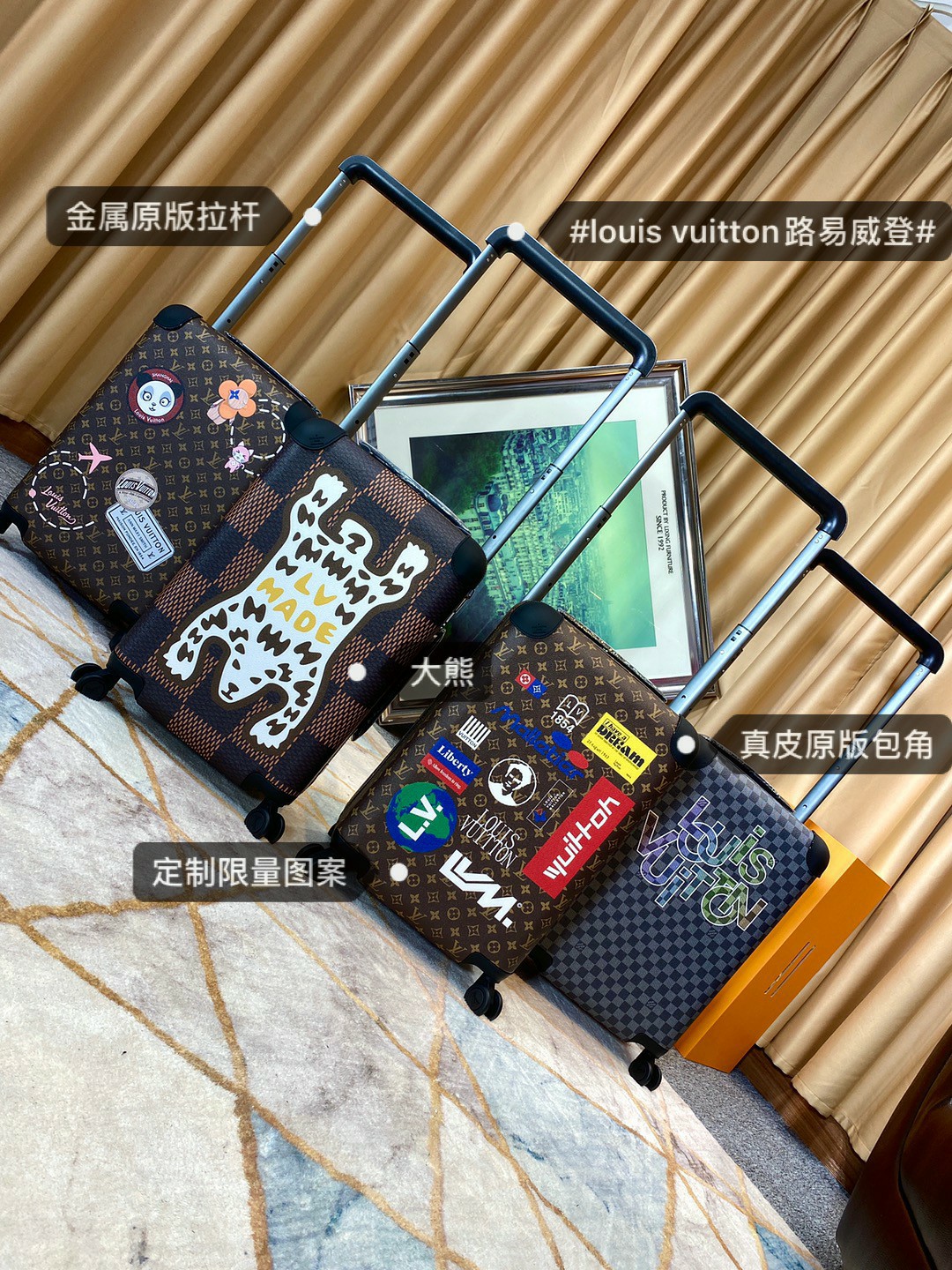 4 colores en stock, calidad de gama alta