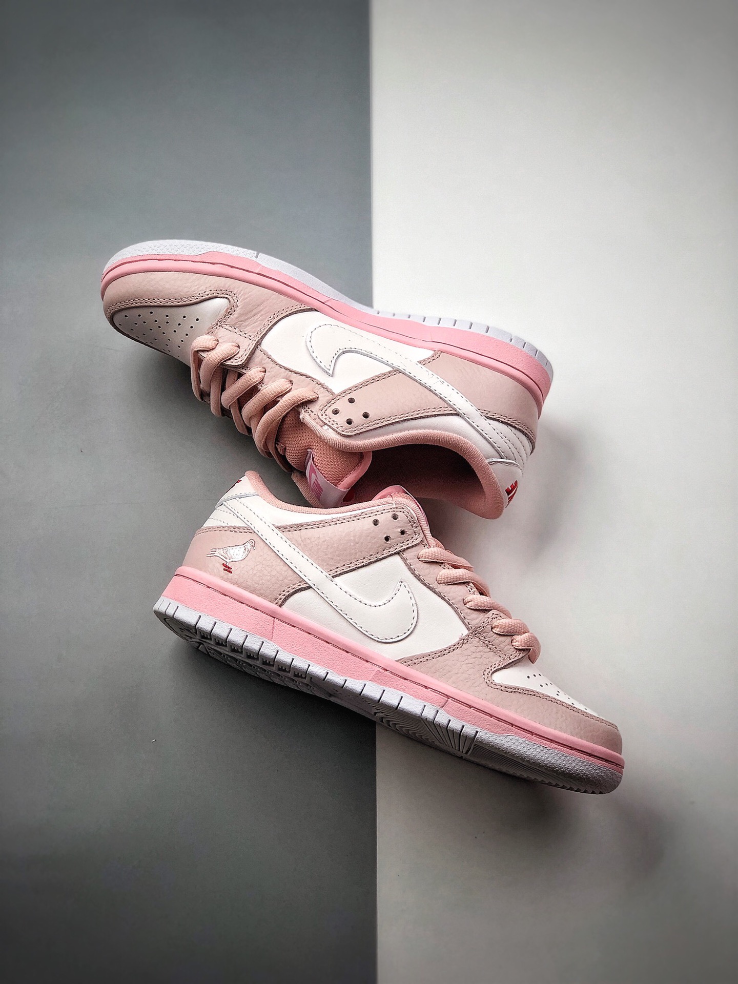 290 公司级 Staple x Nike SB Dunk Low  “Pigeon”联名白粉鸽子 货号：BV1310-012