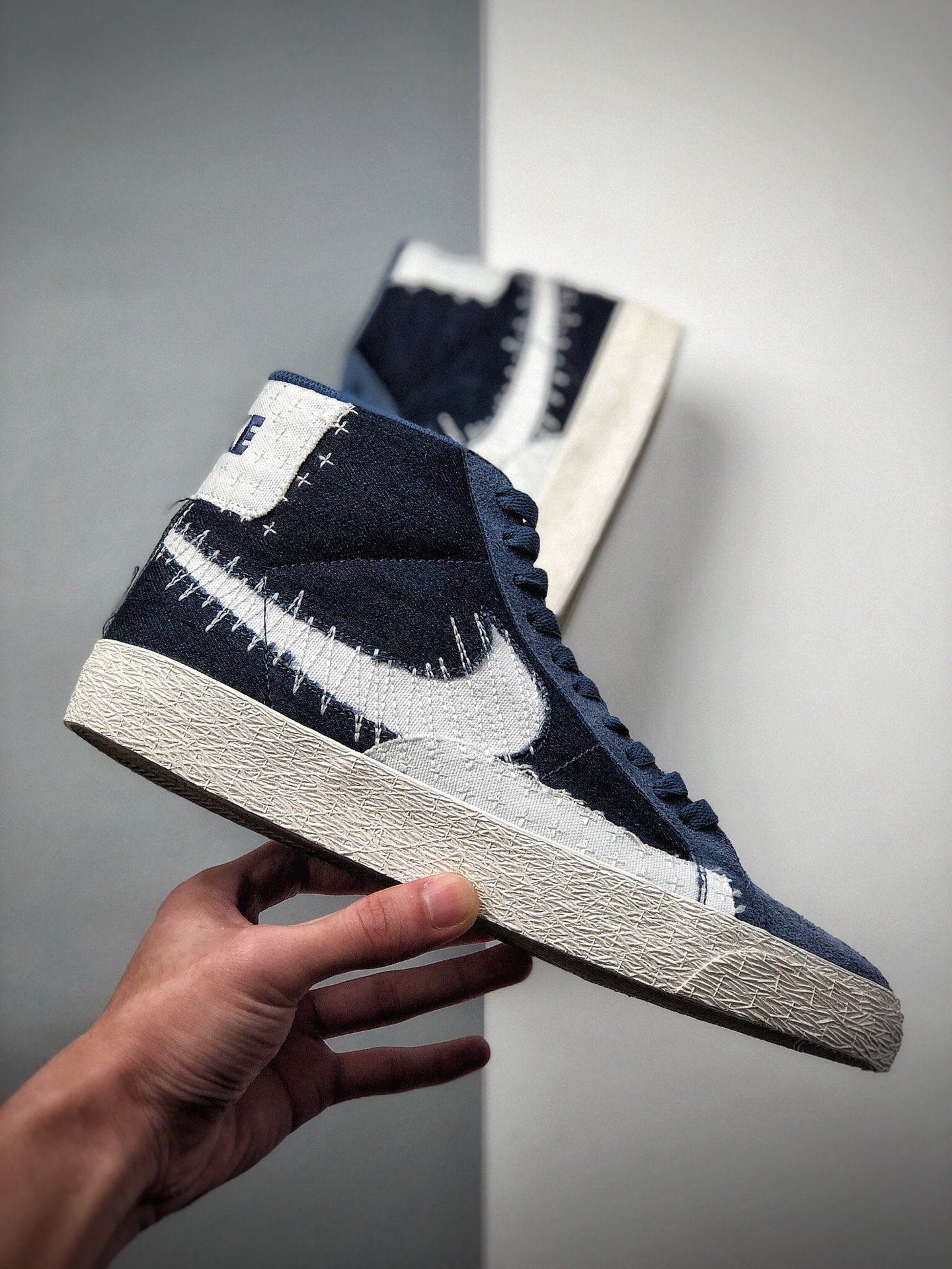 200 Nike SB Zoom Blazer Mid PRM 王一博同款开拓者高帮休闲运动板鞋 CT0715-400