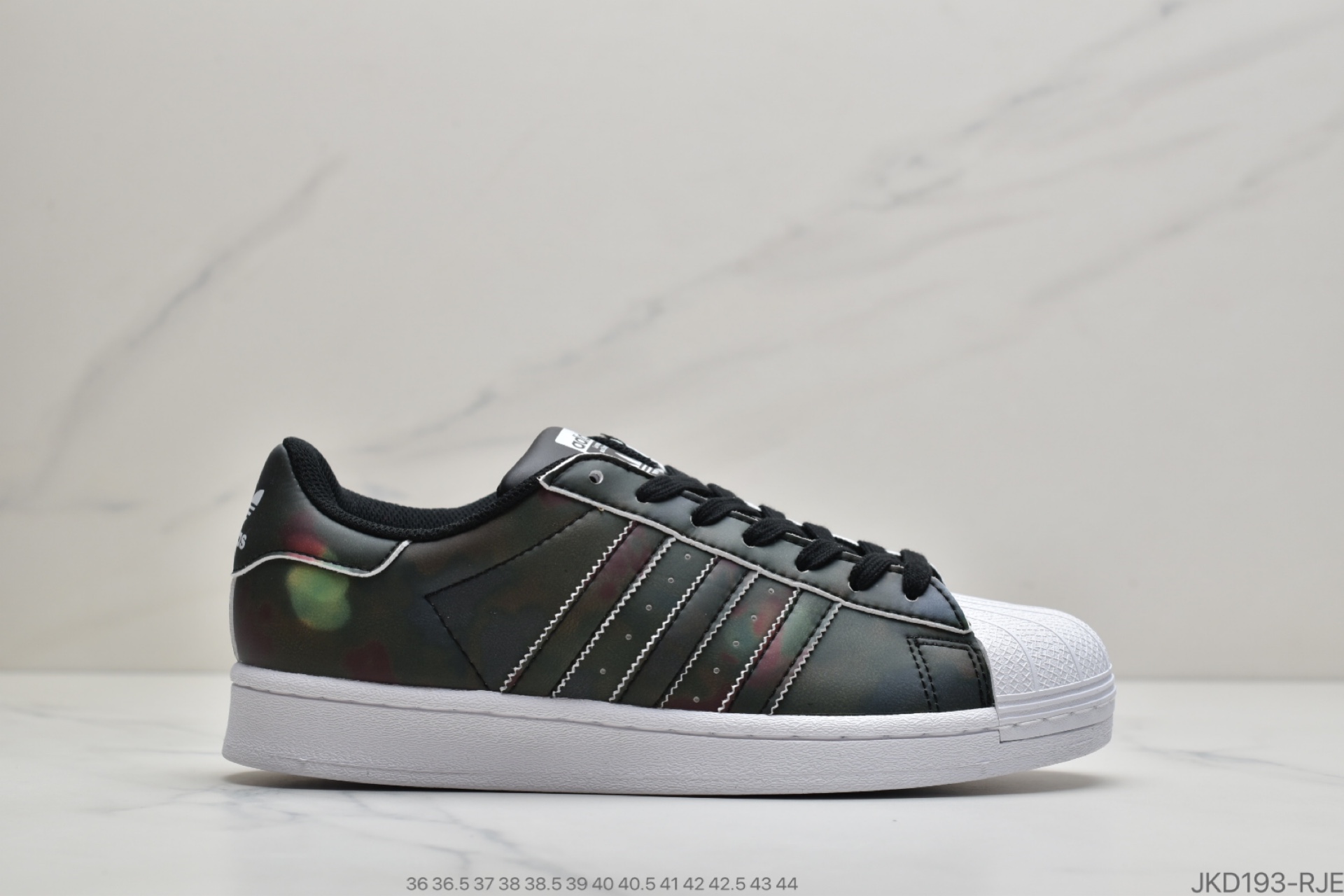 160 adidas三叶草 Originals Superstar 变色贝壳头经典百搭休闲运动板鞋ZF6610