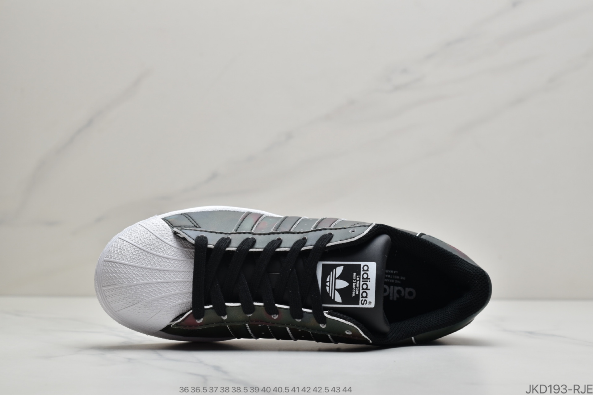 160 adidas三叶草 Originals Superstar 变色贝壳头经典百搭休闲运动板鞋ZF6610