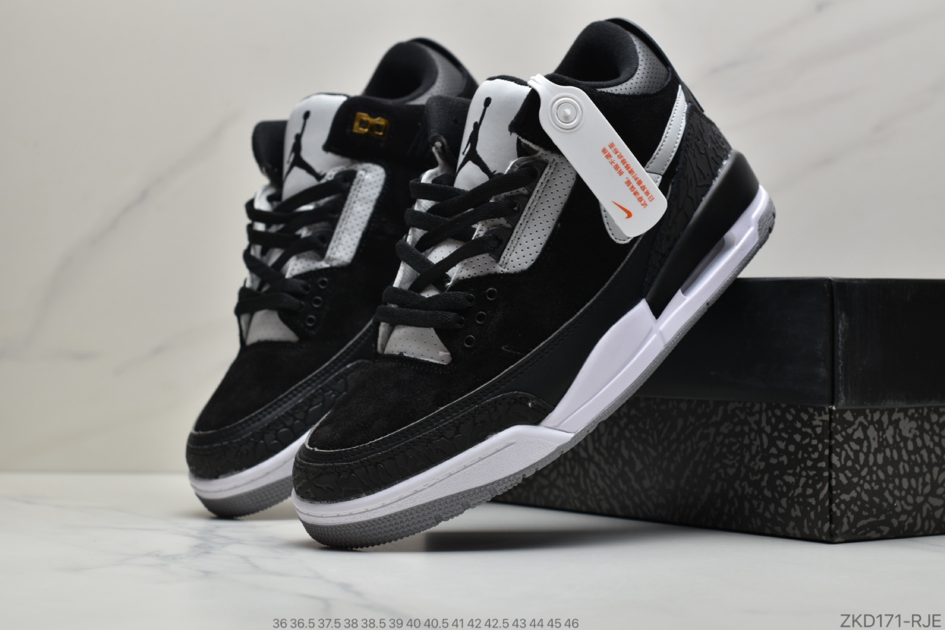 270 公司级耐克Nike Air Jordan 3 Retro “Varsity Royal”皇家蓝 蓝水泥 CT8532-400