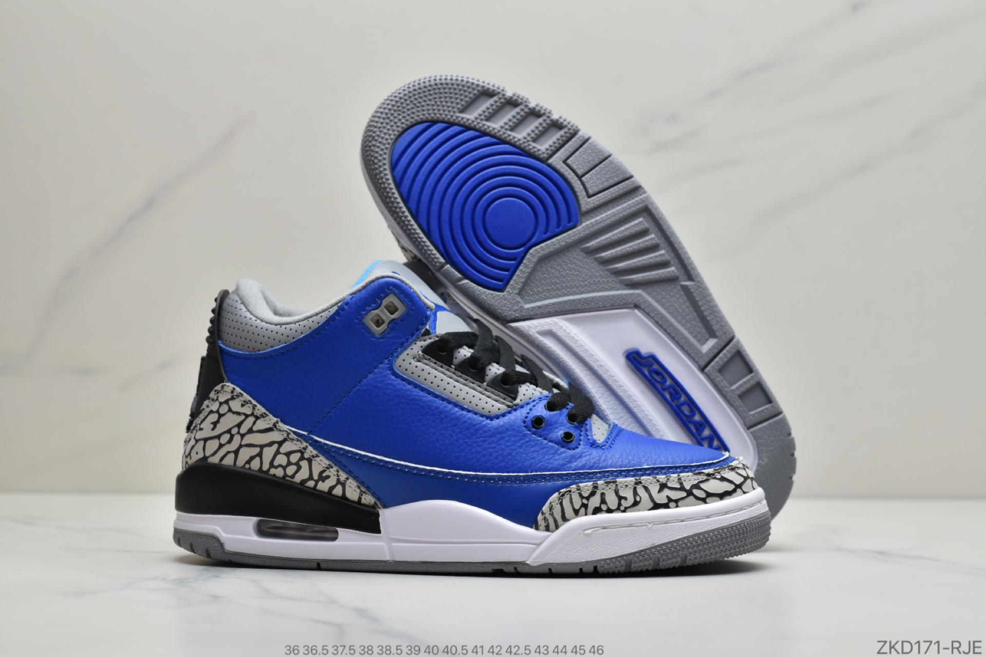 270 公司级耐克Nike Air Jordan 3 Retro “Varsity Royal”皇家蓝 CT8532-400