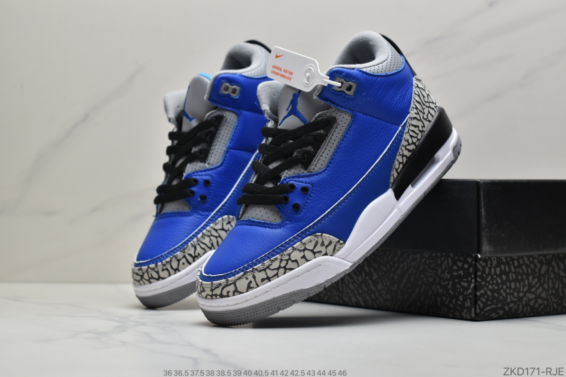 270 公司级耐克Nike Air Jordan 3 Retro “Varsity Royal”皇家蓝 CT8532-400