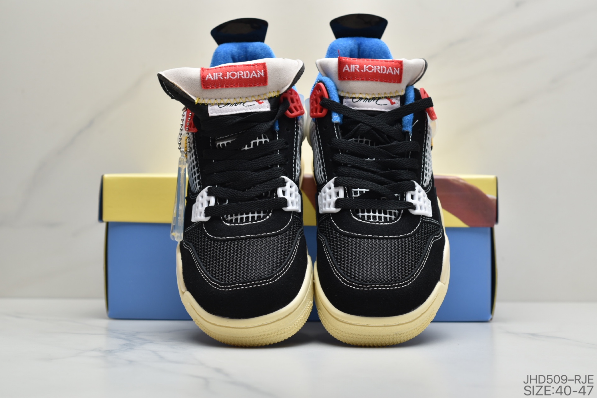 190 公司级洛杉矶知名店铺Union LA x Nike Air Jordan 4 Retro SP”Off Noir”迈克尔·乔丹DC9533-001