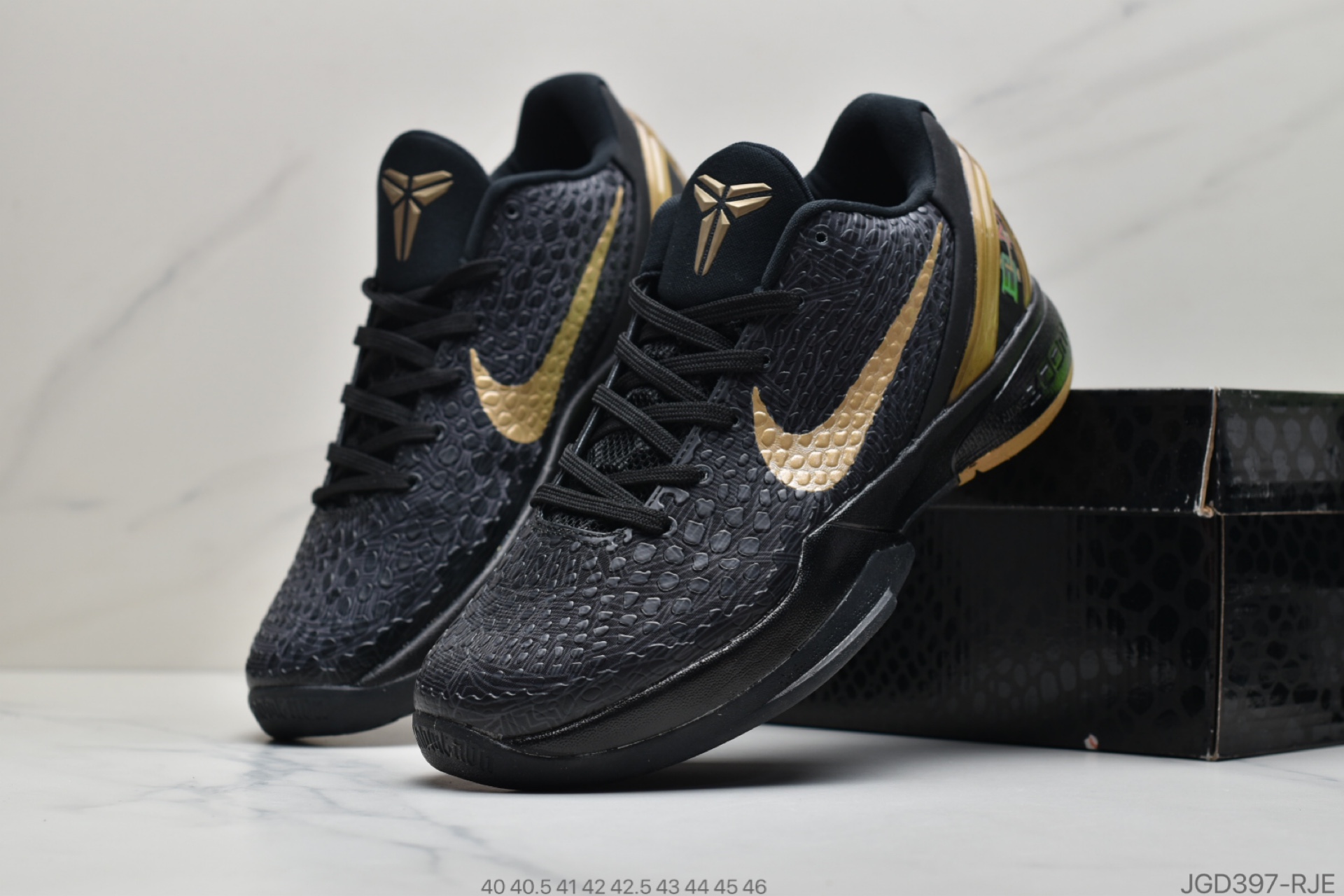 180 公司级 耐克 NIKEKobe6Protro“”Del Sol”BM黑曼巴首发专业实战篮球鞋CW2190-001