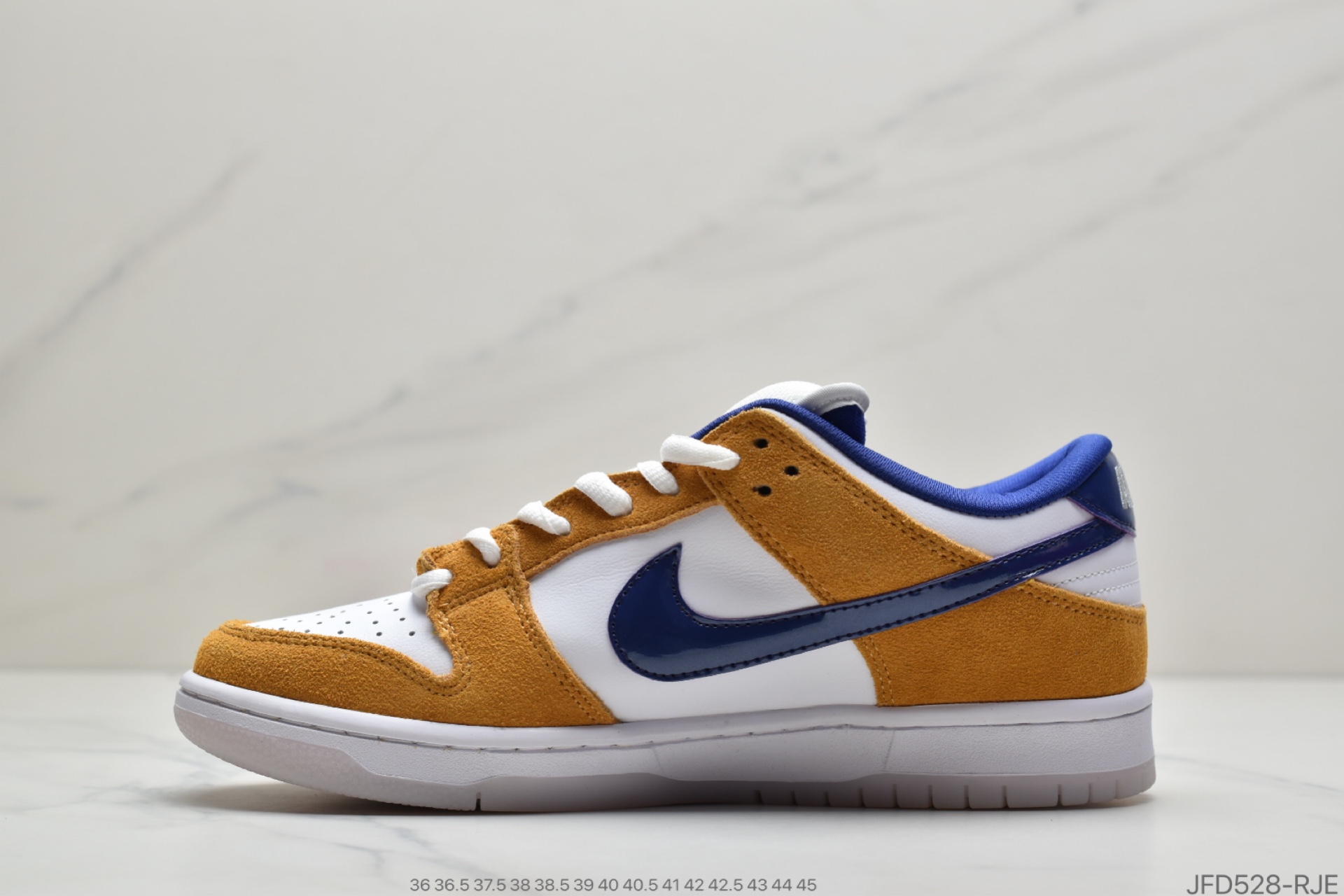 170 公司级 Nk SB Dunk Low Laser Orange 湖人紫金配色进口皮料 BQ6817-800