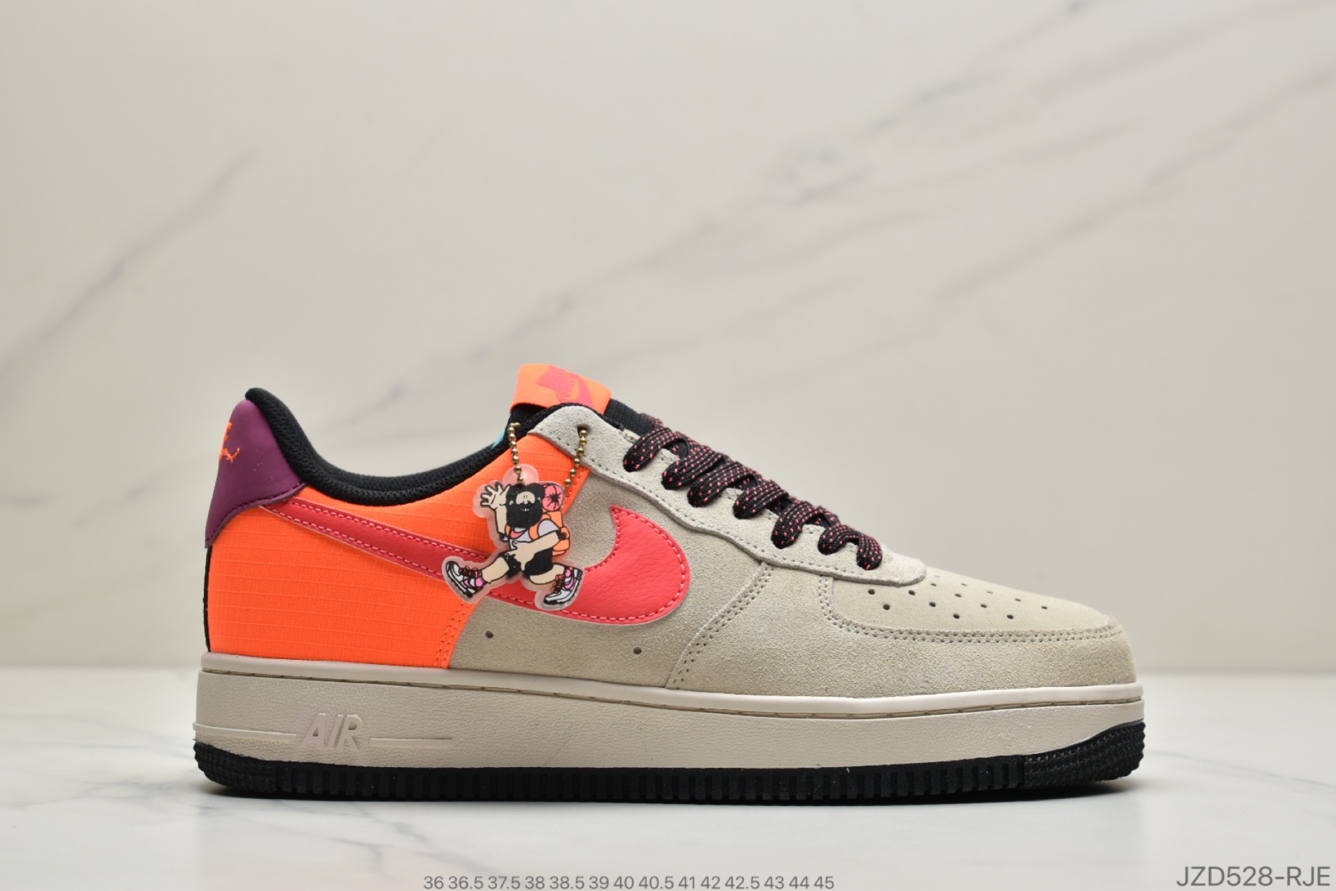 140 公司级耐克 Nike Air Force 1 解构灰黄拼接 CQ6367-001