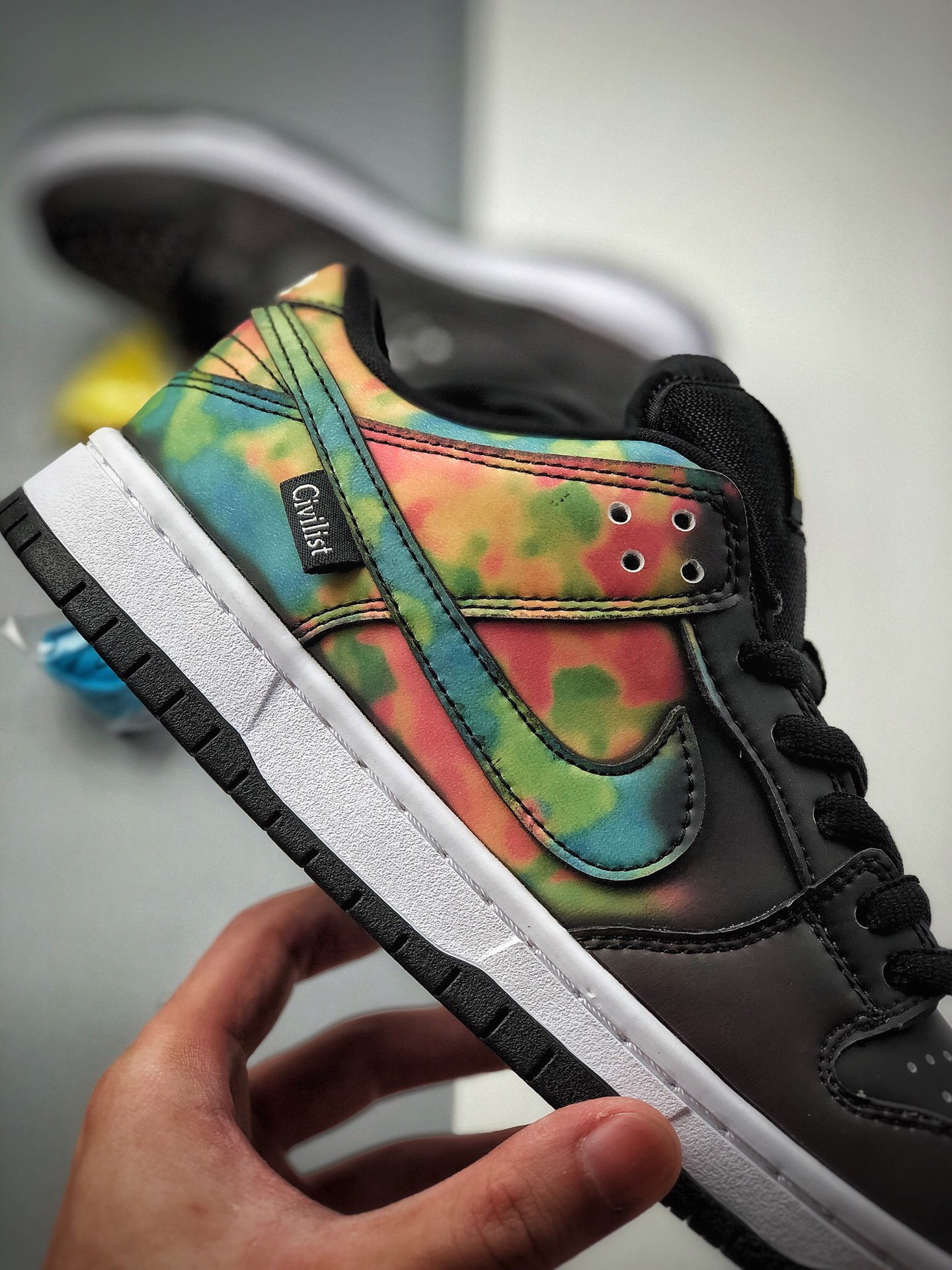 270 公司级耐克 Nike SB Dunk Low Stussy Cherry  温感变色龙 扣篮系列CZ5123-001