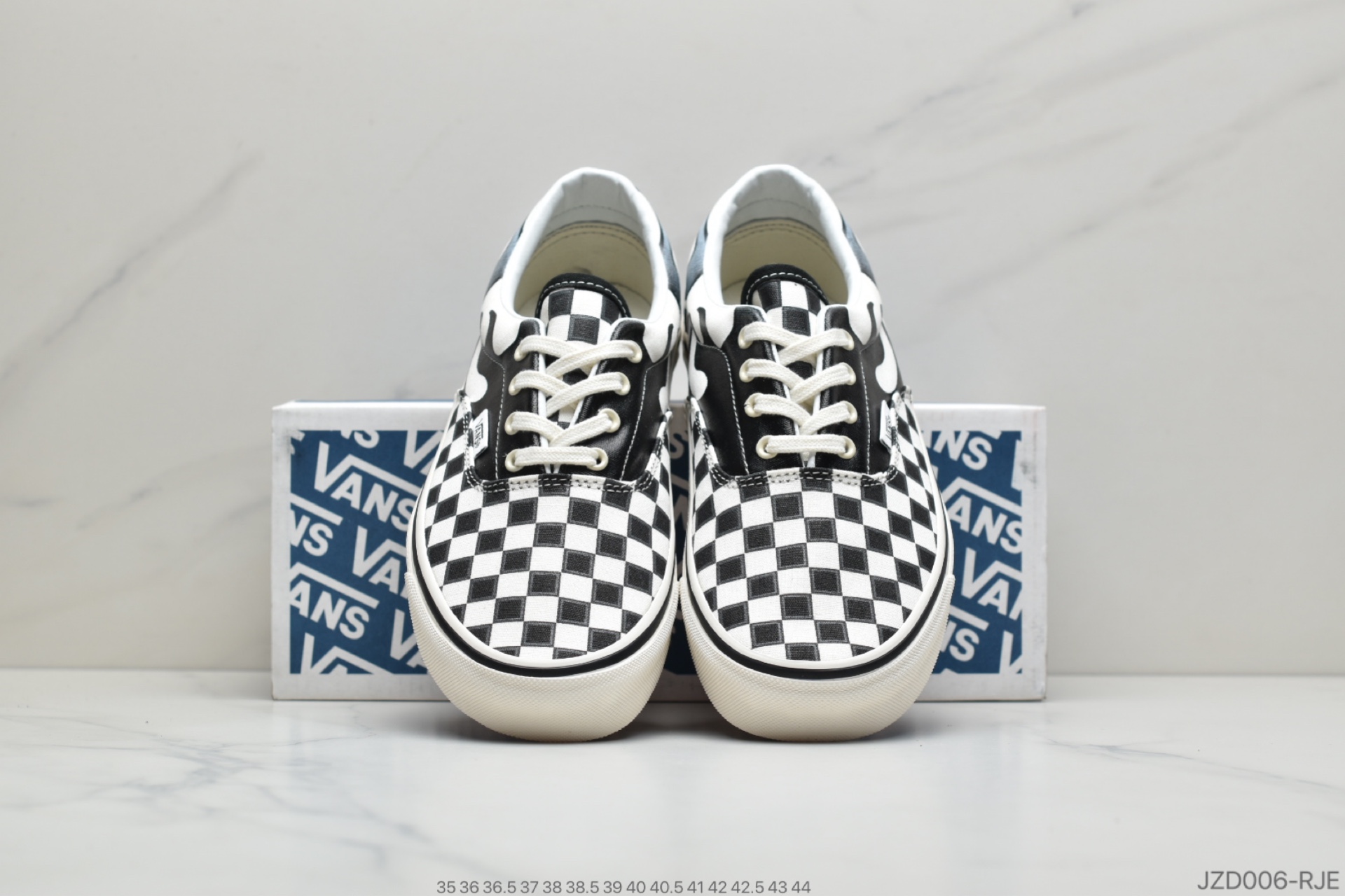 140 公司级万斯VANS 范斯火焰黑白棋盘格slip on VN000EYEBWW