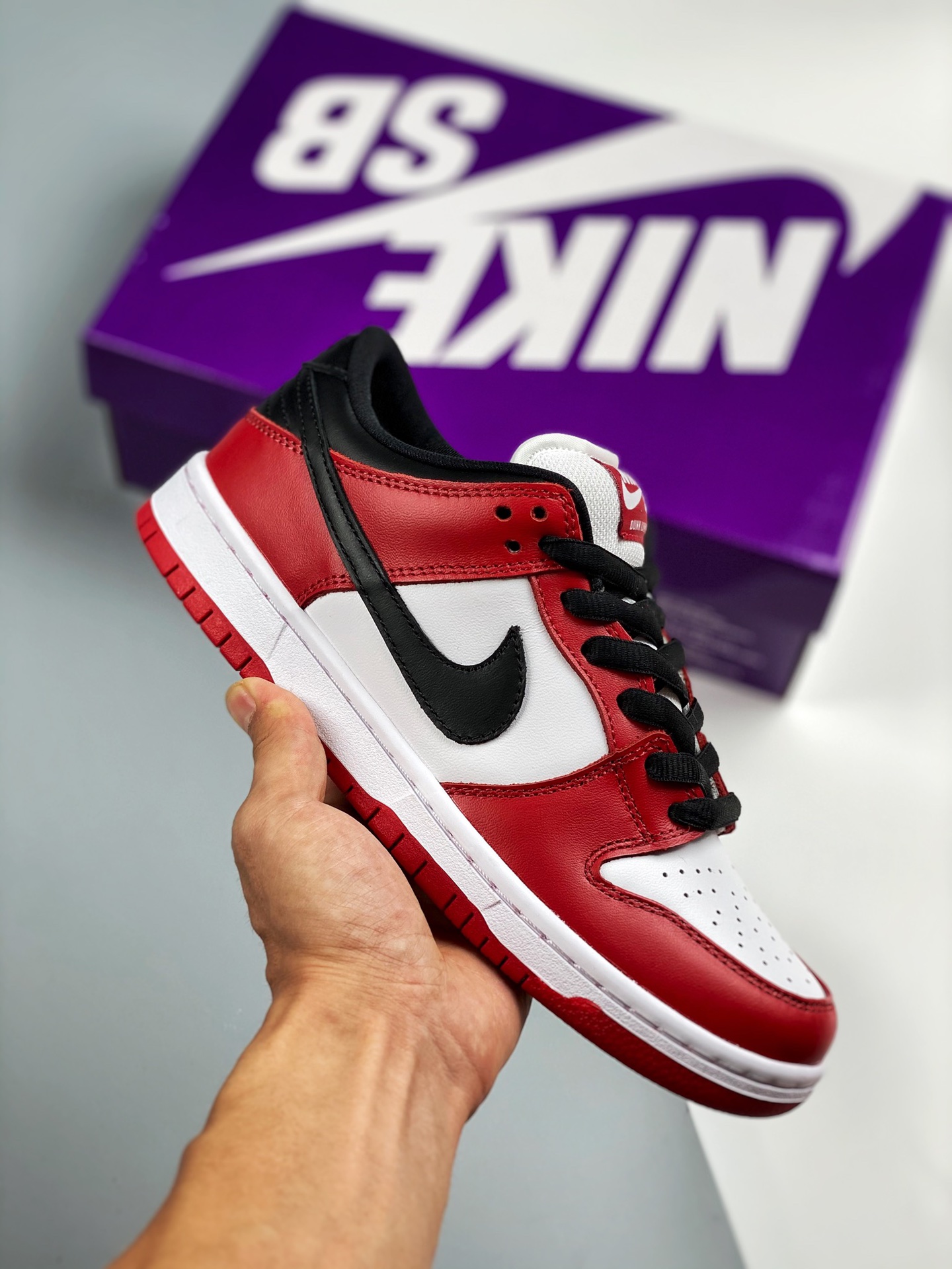 NK Dunk SB "Chicago" Chicago, producción de gran fábrica, fotos reales de estreno #tratamiento exclusivo de la horma, d…