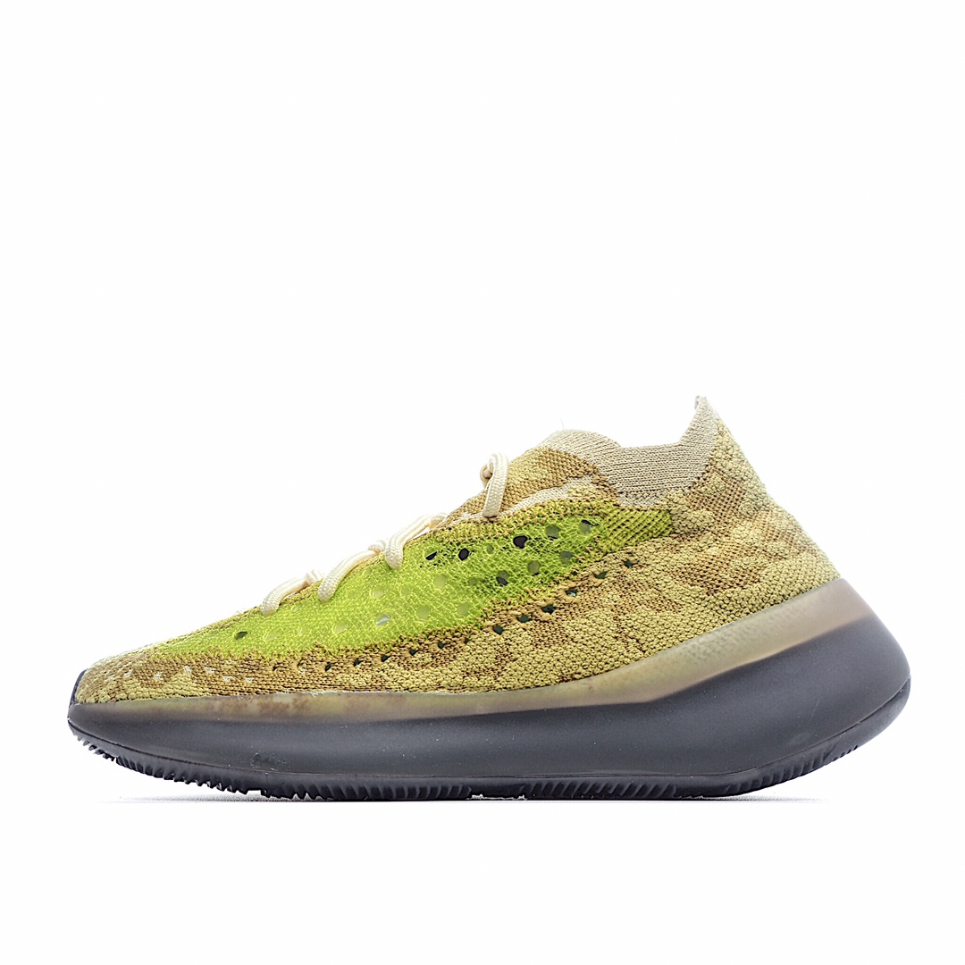 K0 Adidas Yeezy Boost 380 “Hylte Glow” 棕黄
