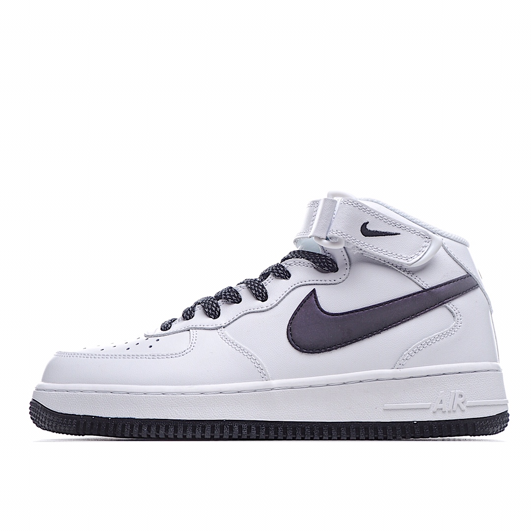 H5 Nike Air Force 1 Retro AF1 空军一号 3M反光变色龙 中底完美走线 质量如一 独特设计 注入了3M反光设定让整双鞋在黑暗中 更能呈现出不同的前卫样貌机能感 科技感十足