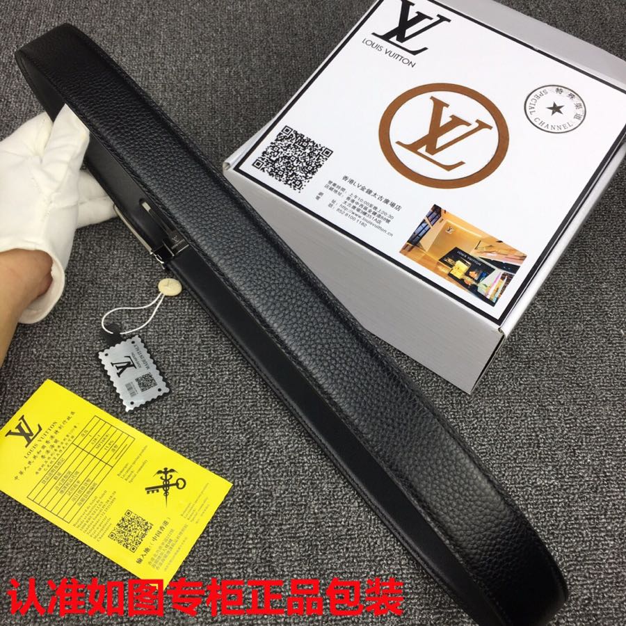 LV.易路威登 黑格 咖啡格 老花 皮底 进口头层牛皮 国外专柜有同款