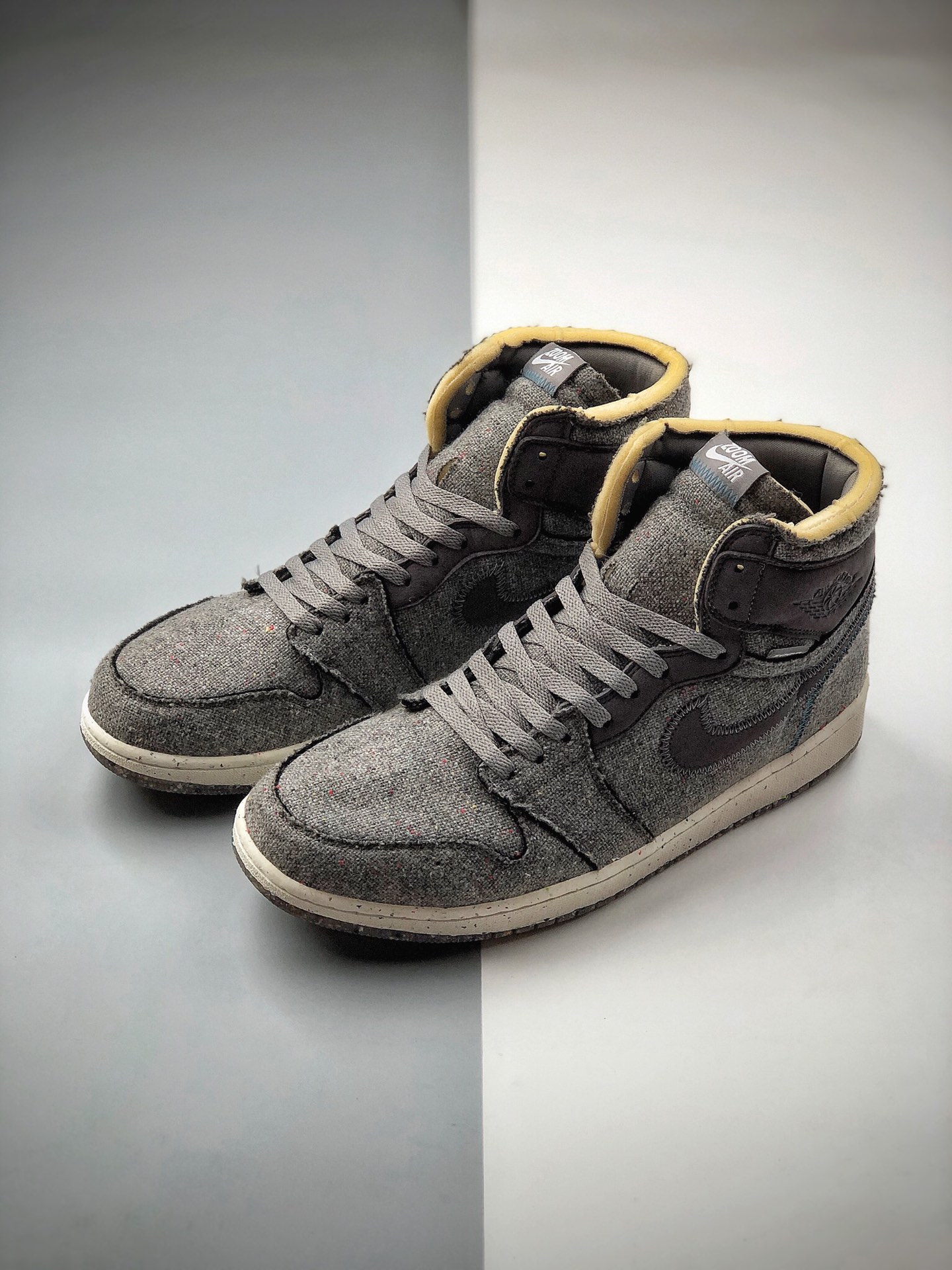 300 Air Jordan 1 Retro High OG 高帮 毛衣牛仔 AJ1 乔丹1代 CW2414-010