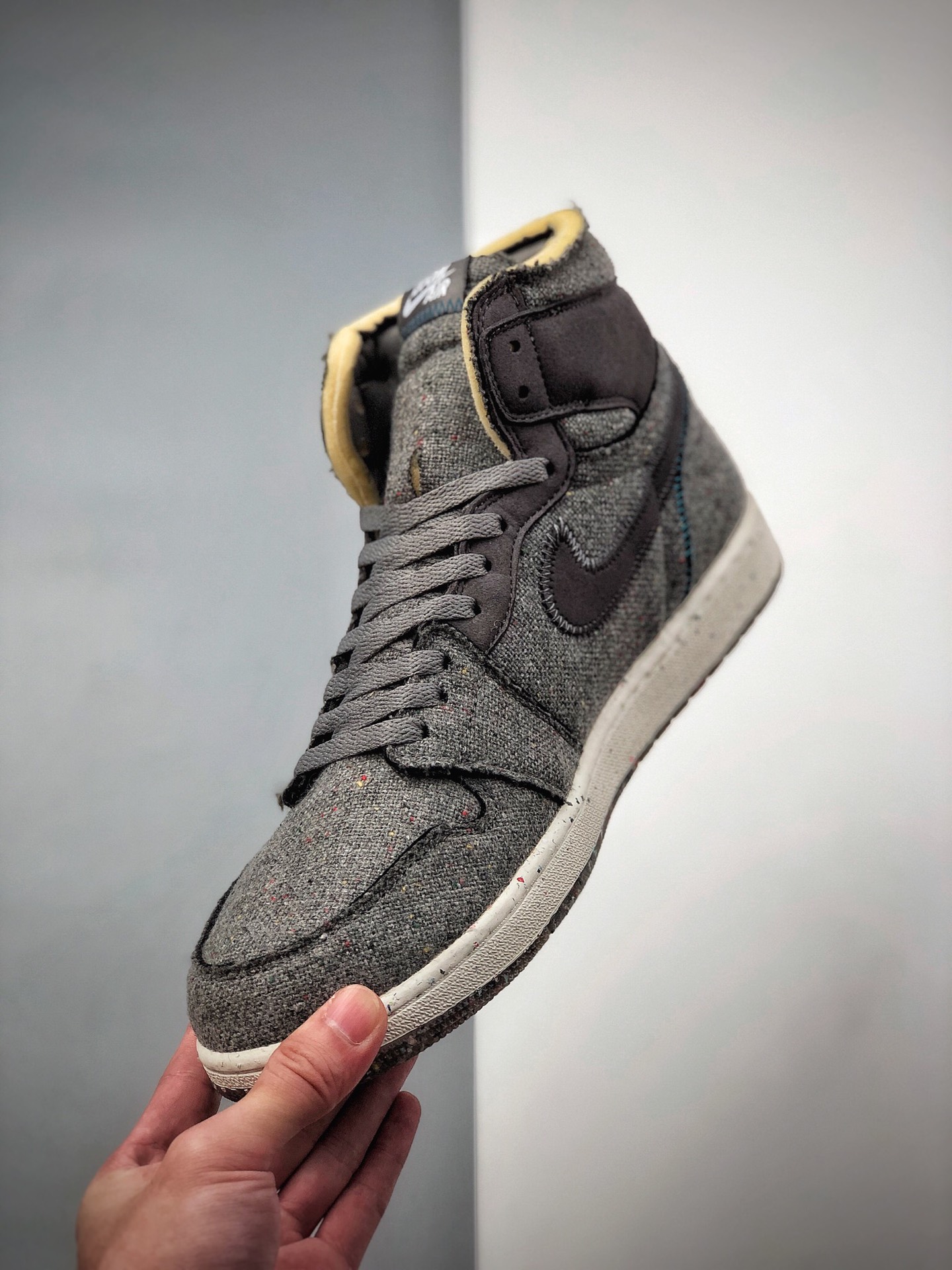 300 Air Jordan 1 Retro High OG 高帮 毛衣牛仔 AJ1 乔丹1代 CW2414-010