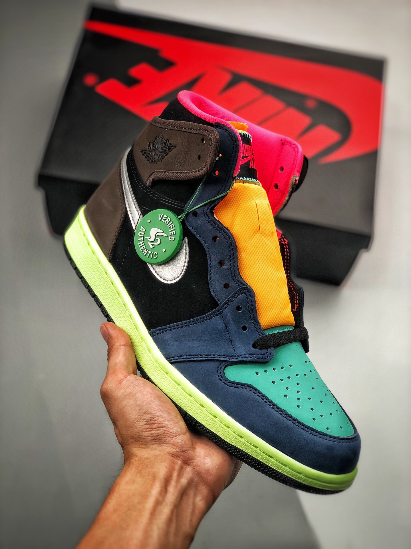 Air Jordan 1 Retro 'Bio Hack' Combinación de colores Número de artículo 555088-201 Nuevo desarrollo Comparación con el …