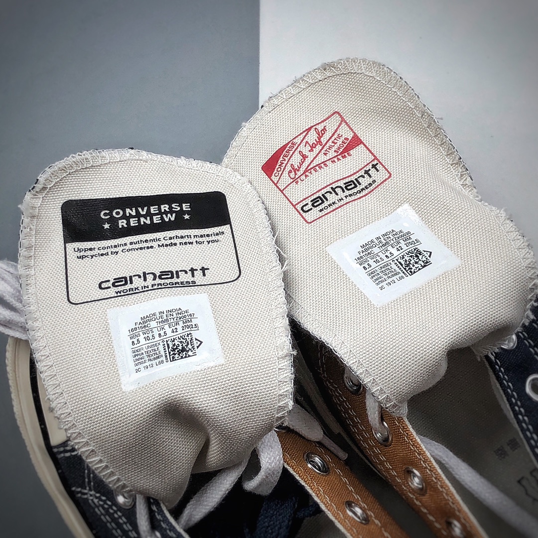 200  carhartt wip renew  chuck x Converse 70s  原标原盒