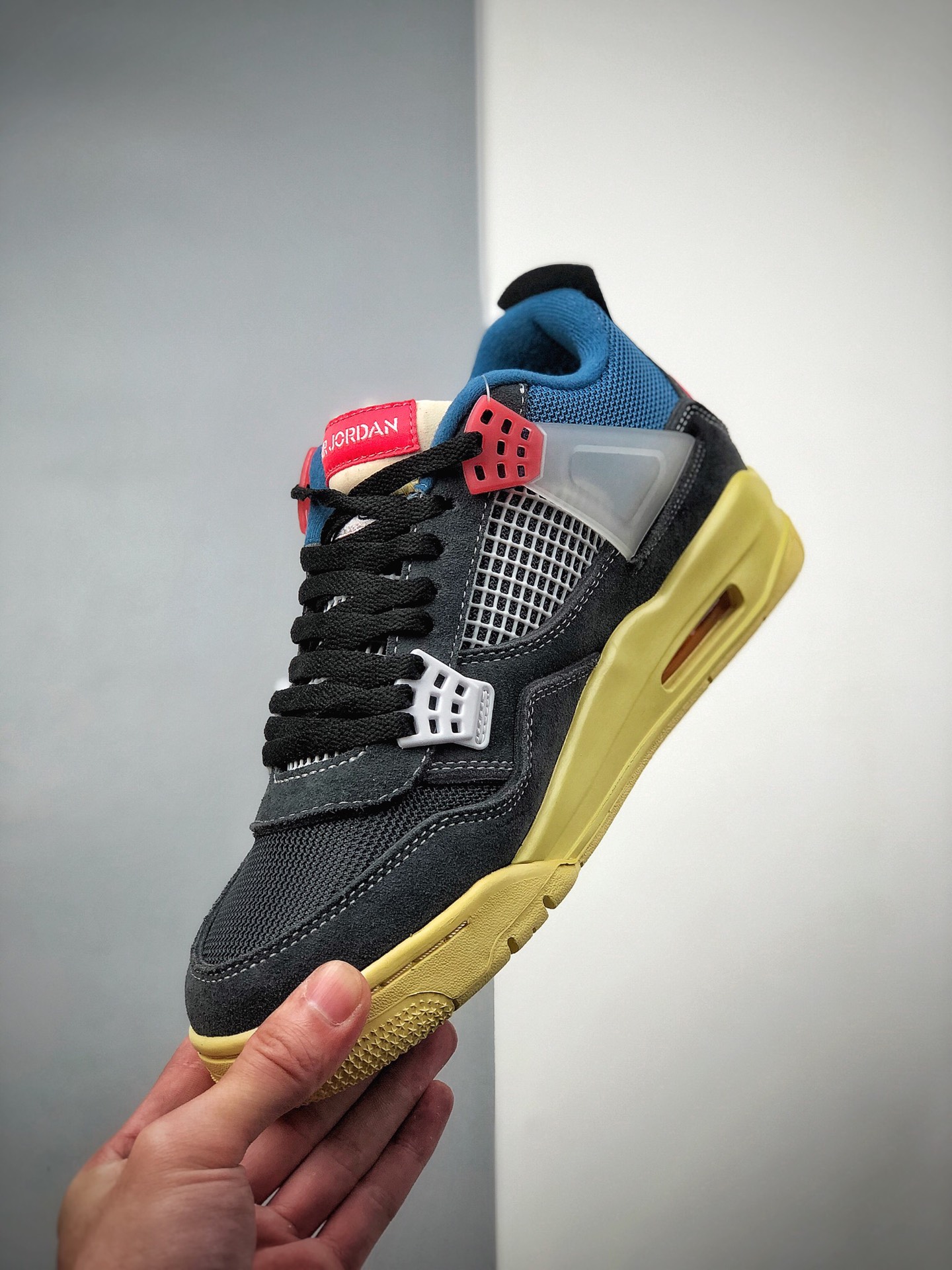 480  纯原版本（Lg）Union x Air Jordan 4 Retro SP 联盟骑士 AJ4 乔丹4代DC9533-001