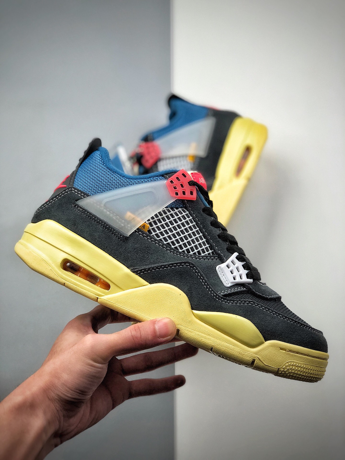 480  纯原版本（Lg）Union x Air Jordan 4 Retro SP 联盟骑士 AJ4 乔丹4代DC9533-001