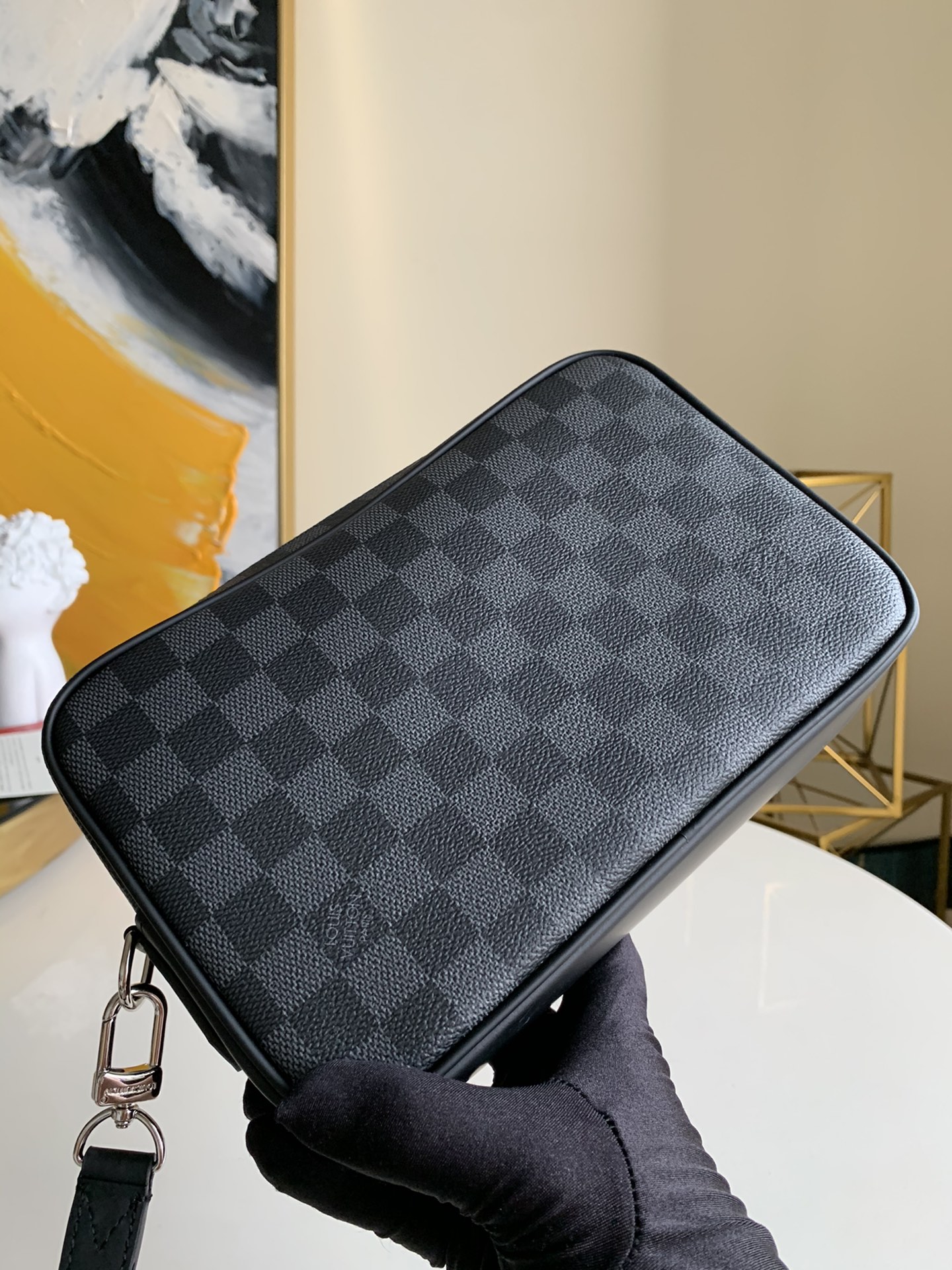 路易威登 Louis Vuitton 高定典藏经典高奢皮具手袋托特包斜挎包女包 #8E3A32DF 3
