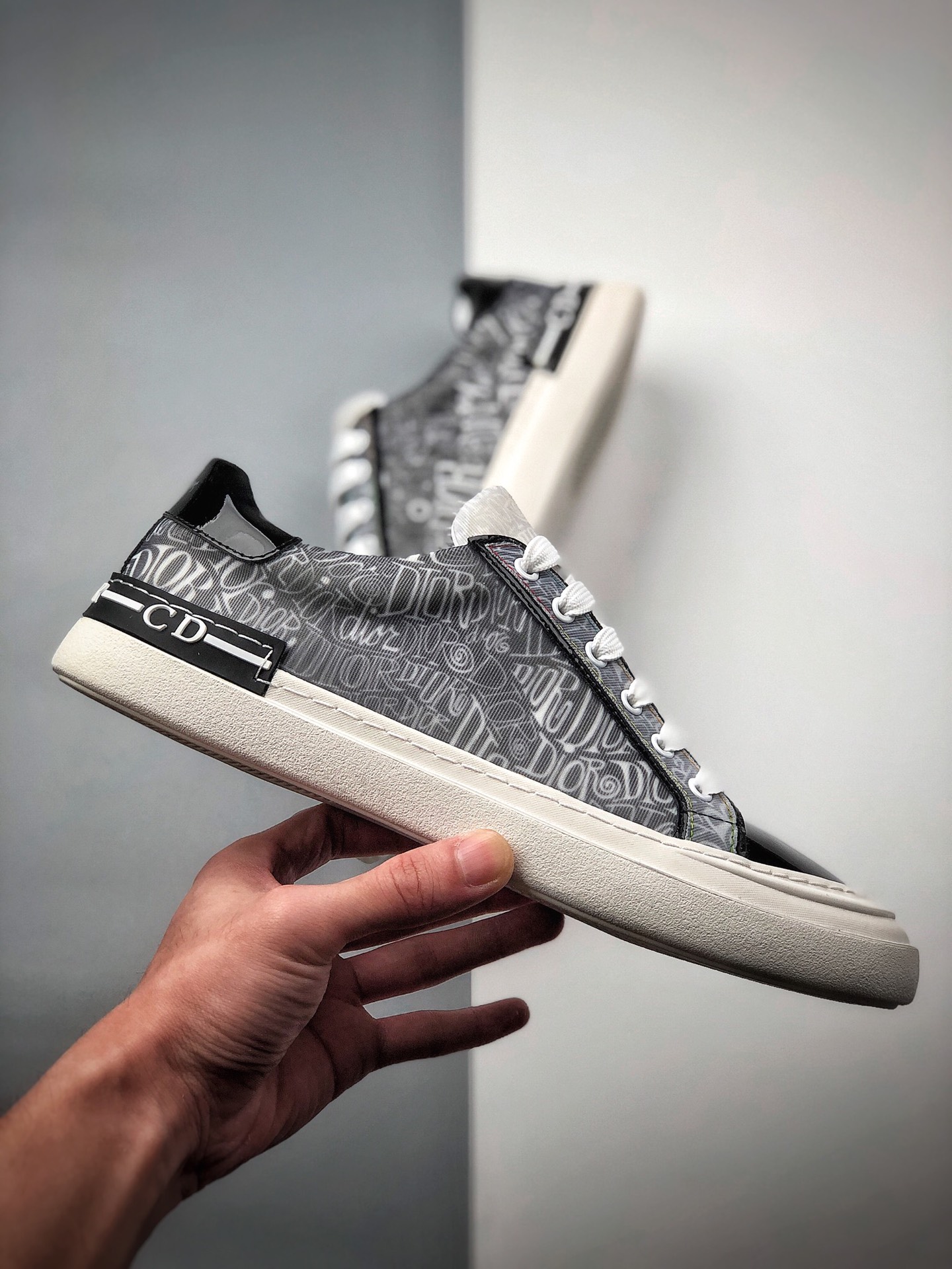 390  Dior 20ss 18HDC  Top Sneakers  迪奥“CD拼色”全套原装配件
