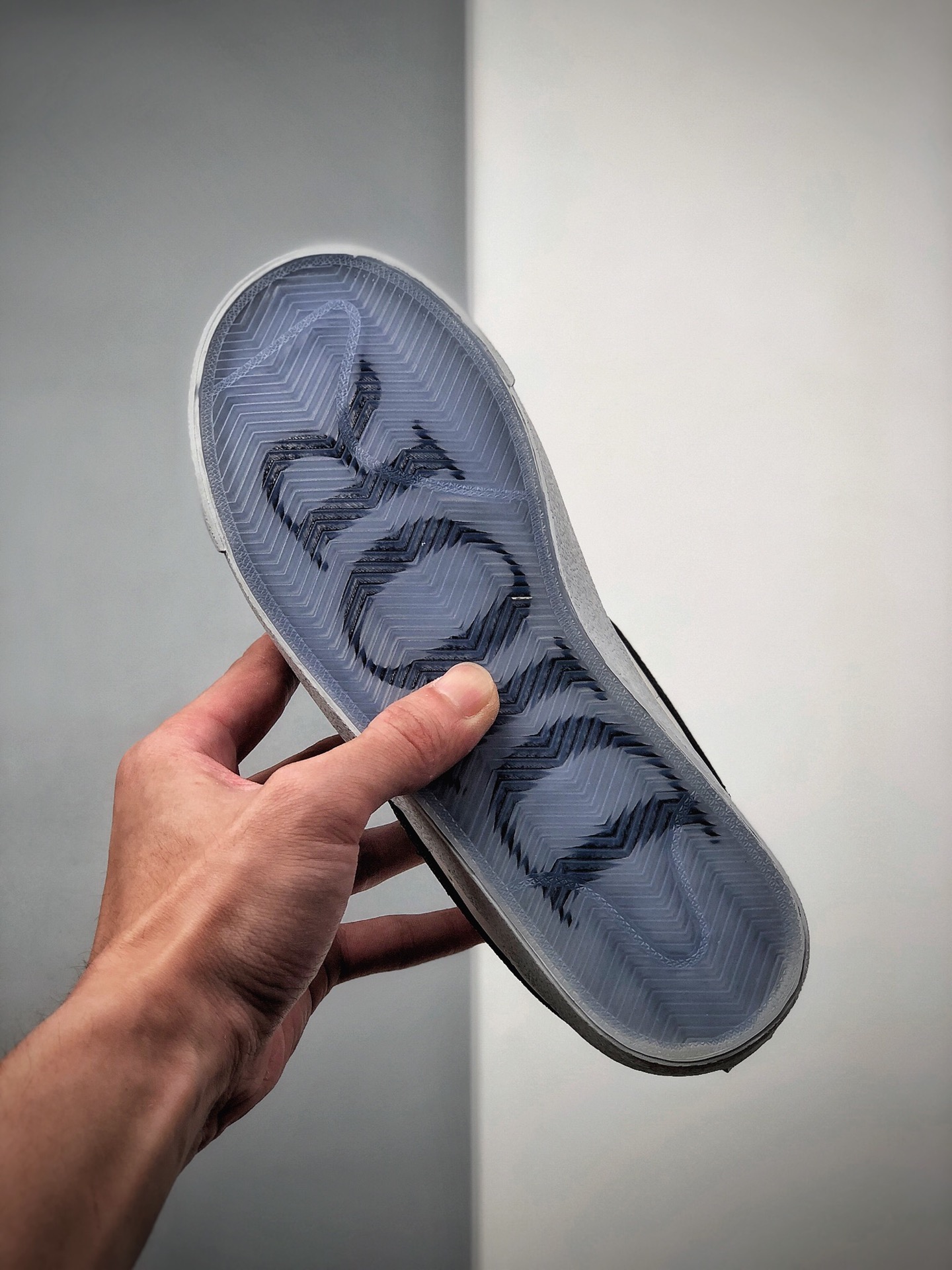 250 Dior x NK Blazer Premium Leather Low”White/Grey Oblique”“白灰迪奥重影冰蓝”CN8607-002