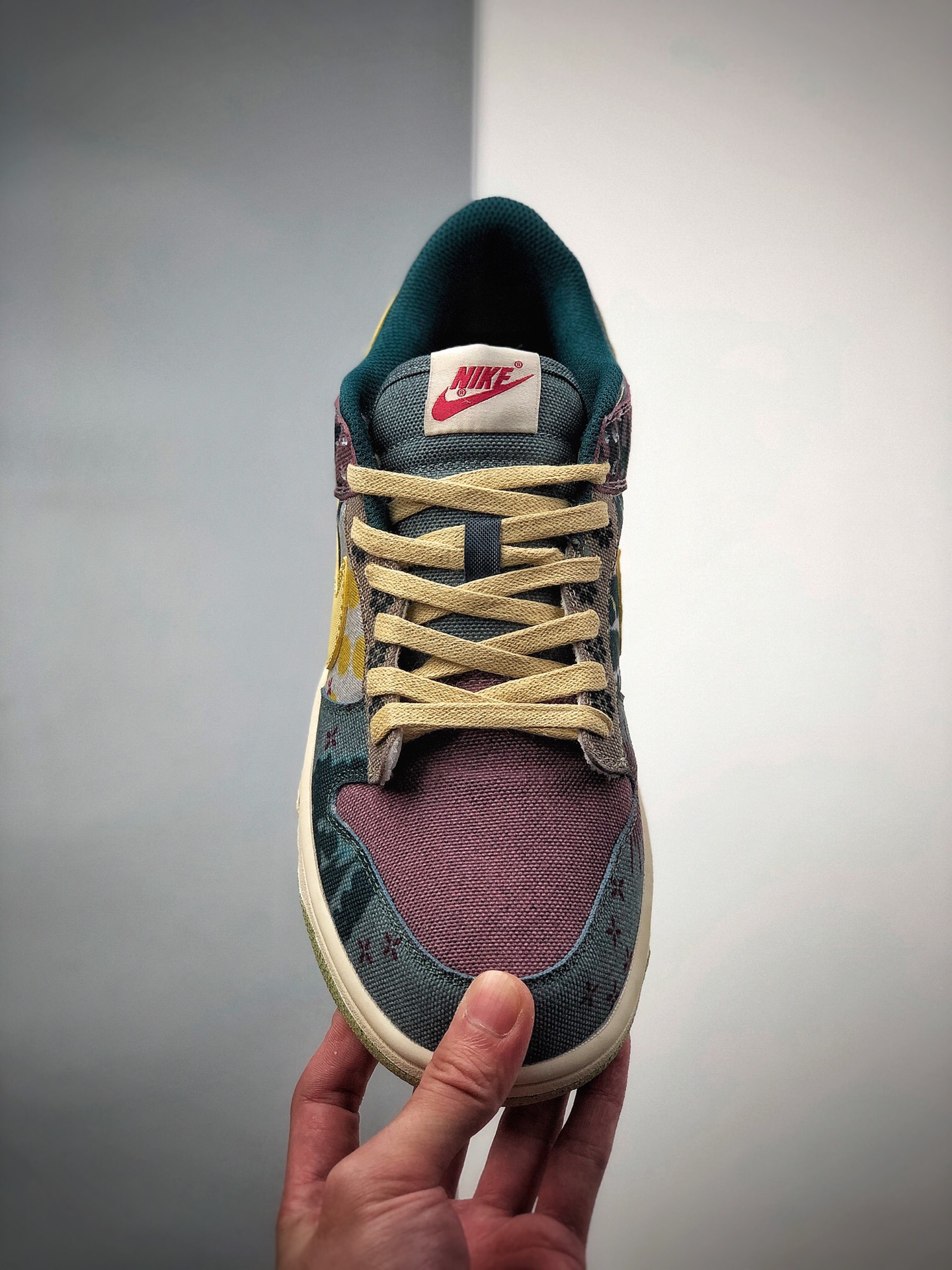 250 耐克Nike SB Dunk Low ”Lemon Wash”扣篮系列低帮休闲运动滑板板鞋“拼色扎染印花水洗” CZ9747-900