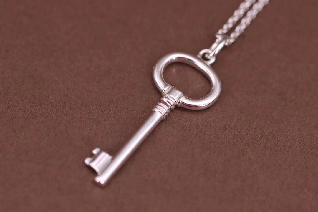 Tiffany & Co. Tiffany&Co.圆形钥匙小号钥匙项链