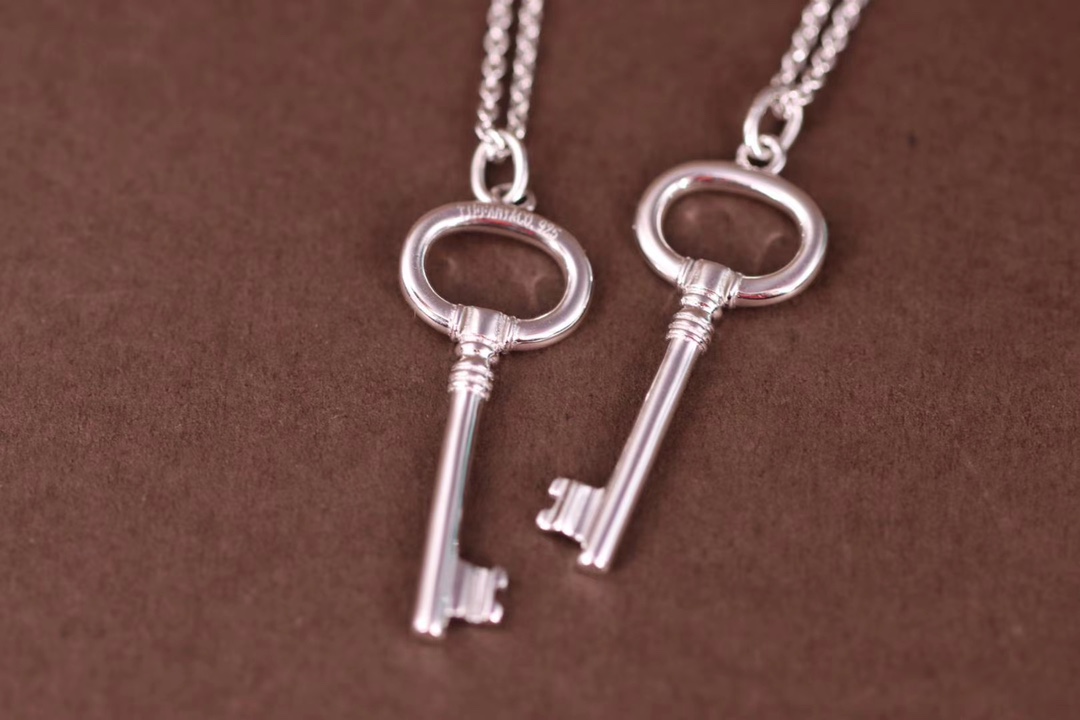 Tiffany & Co. Tiffany&Co.圆形钥匙小号钥匙项链