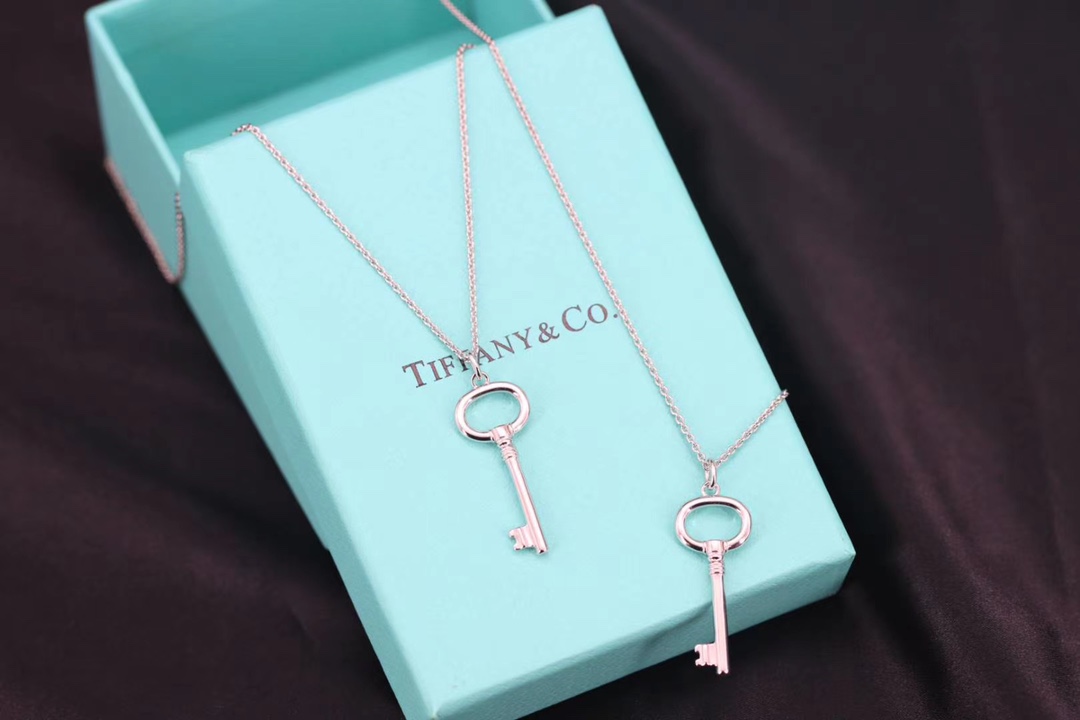 Tiffany & Co. Tiffany&Co.圆形钥匙小号钥匙项链