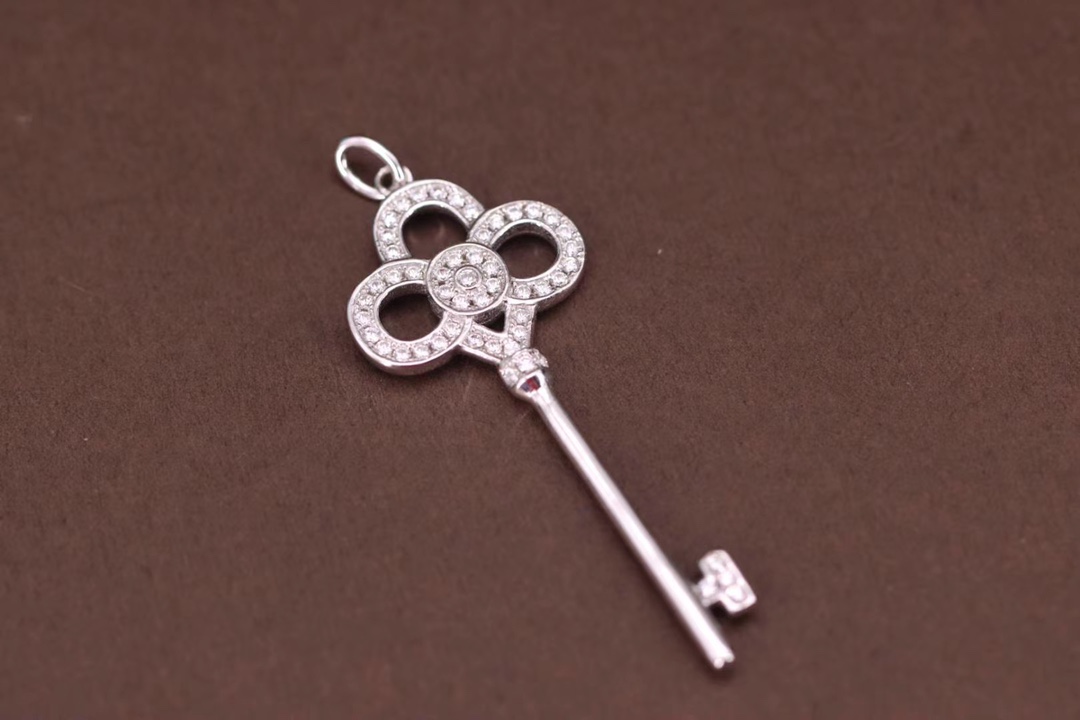 Tiffany & Co. Tiffany&Co.心冠钥匙项链 纯银