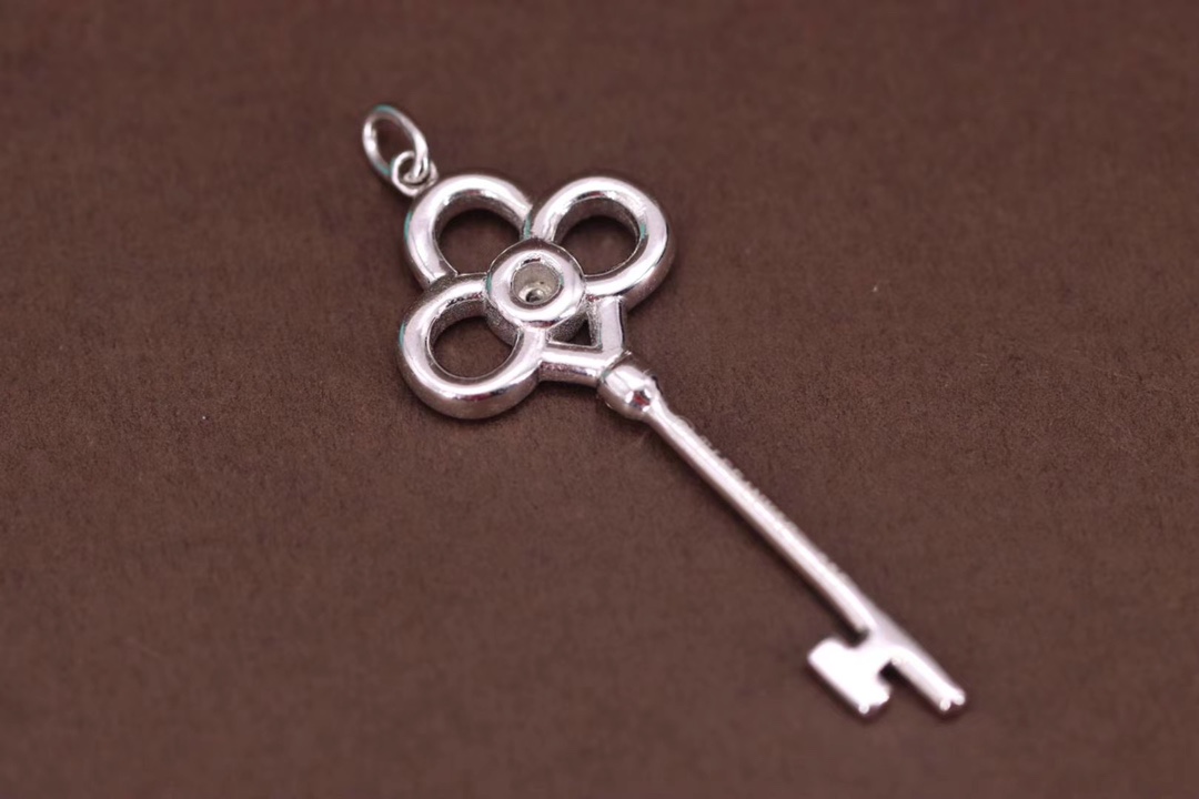 Tiffany & Co. Tiffany&Co.心冠钥匙项链 纯银
