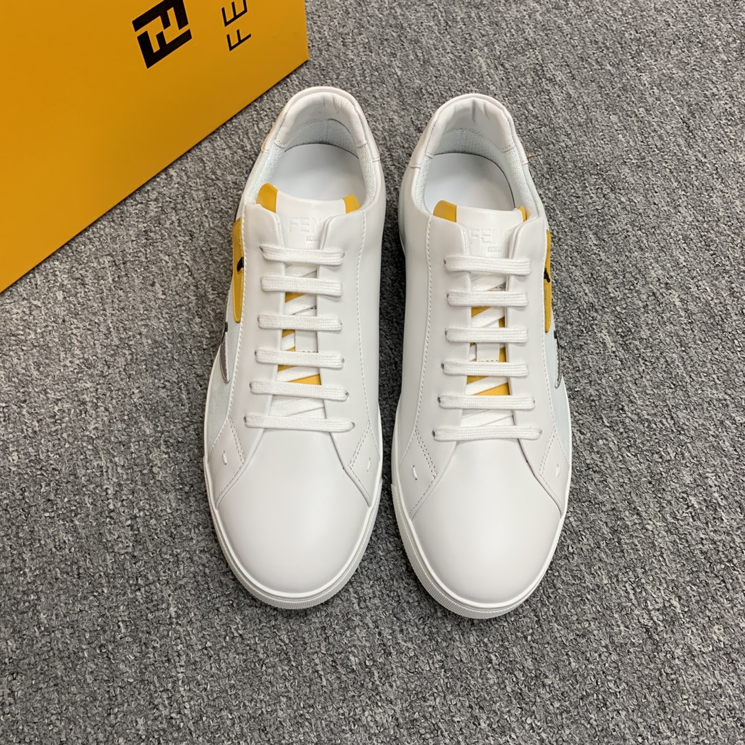 Fendi Style Leather Men's Shoes Lookbook Reference image 1