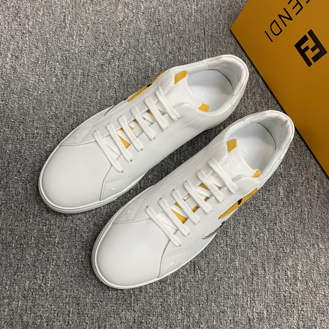 Fendi Style Leather Men's Shoes style reference detail image 3 from source 781817