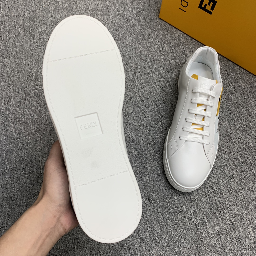 Fendi Style Leather Men's Shoes style reference detail image 7 from source 781817