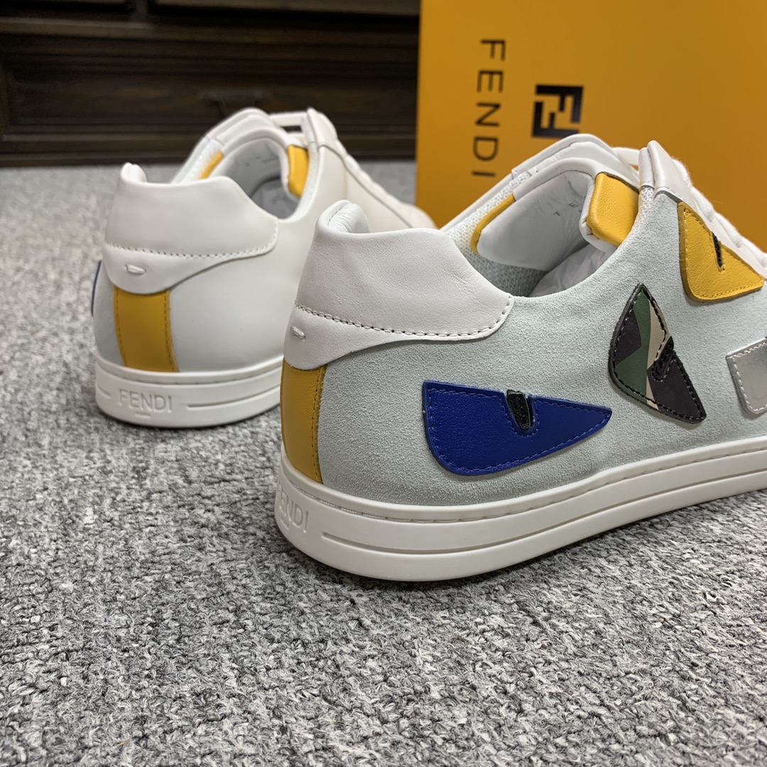 Fendi Style Leather Men's Shoes style reference detail image 9 from source 781817
