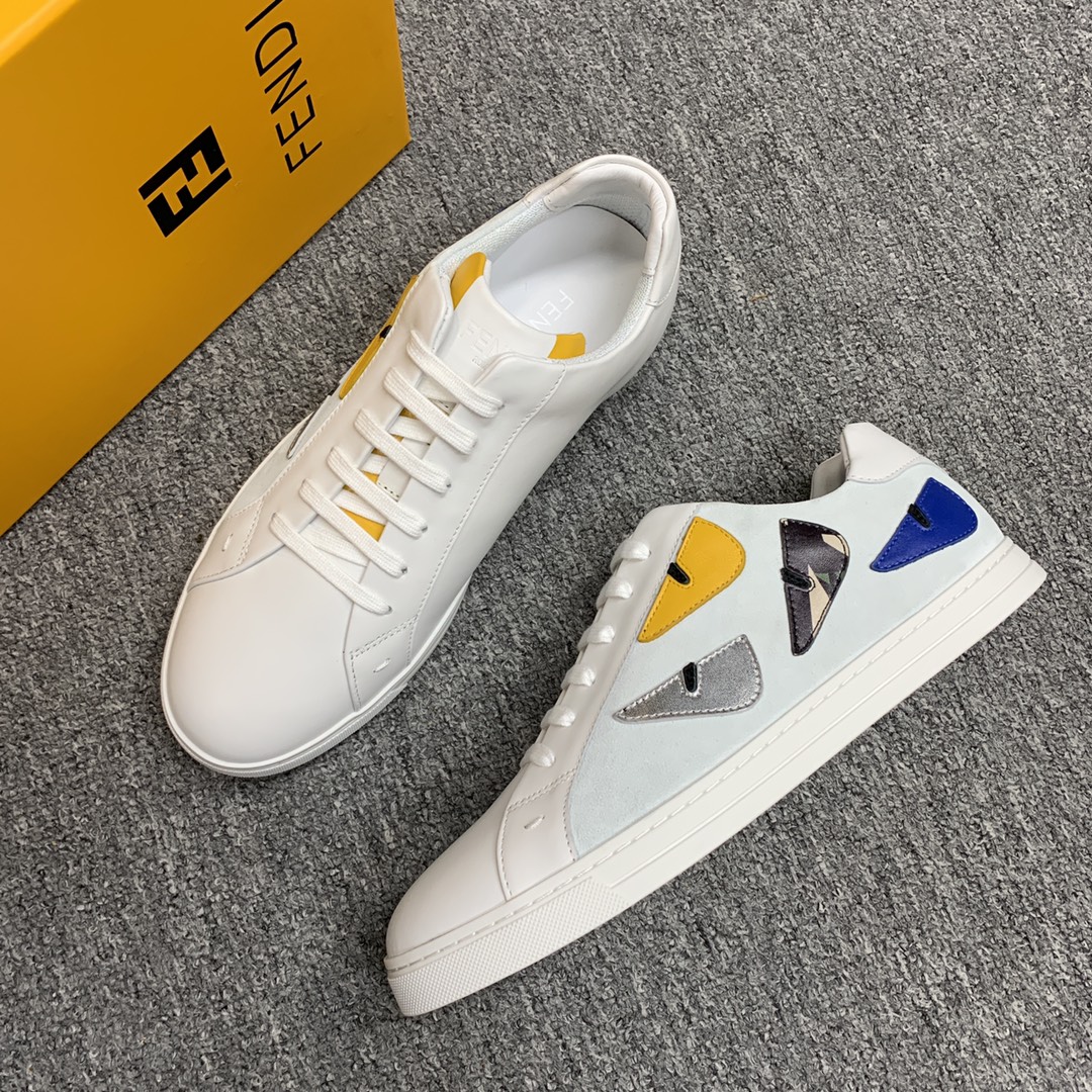 Fendi Style Leather Men's Shoes style reference detail image 6 from source 781817