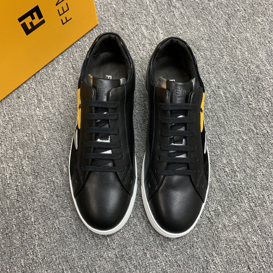 Fendi Style Leather Men's Shoes Lookbook Reference image 1