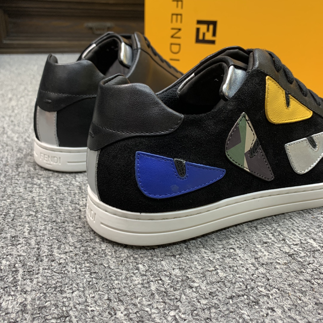Fendi Style Leather Men's Shoes style reference detail image 9 from source 781822